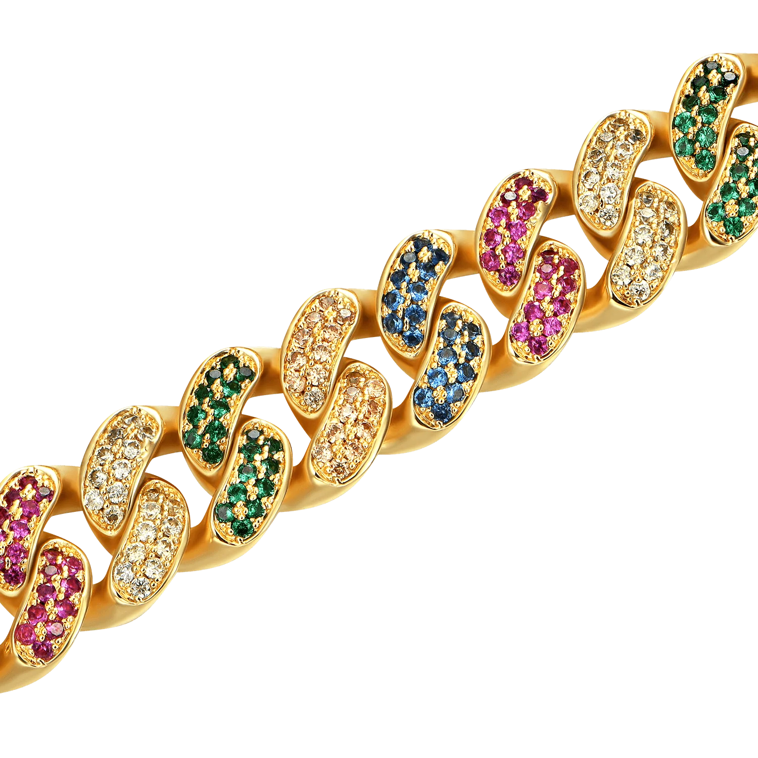 APORRO X COOGI Beating Cuban Bracelet - 12mm - Image 2