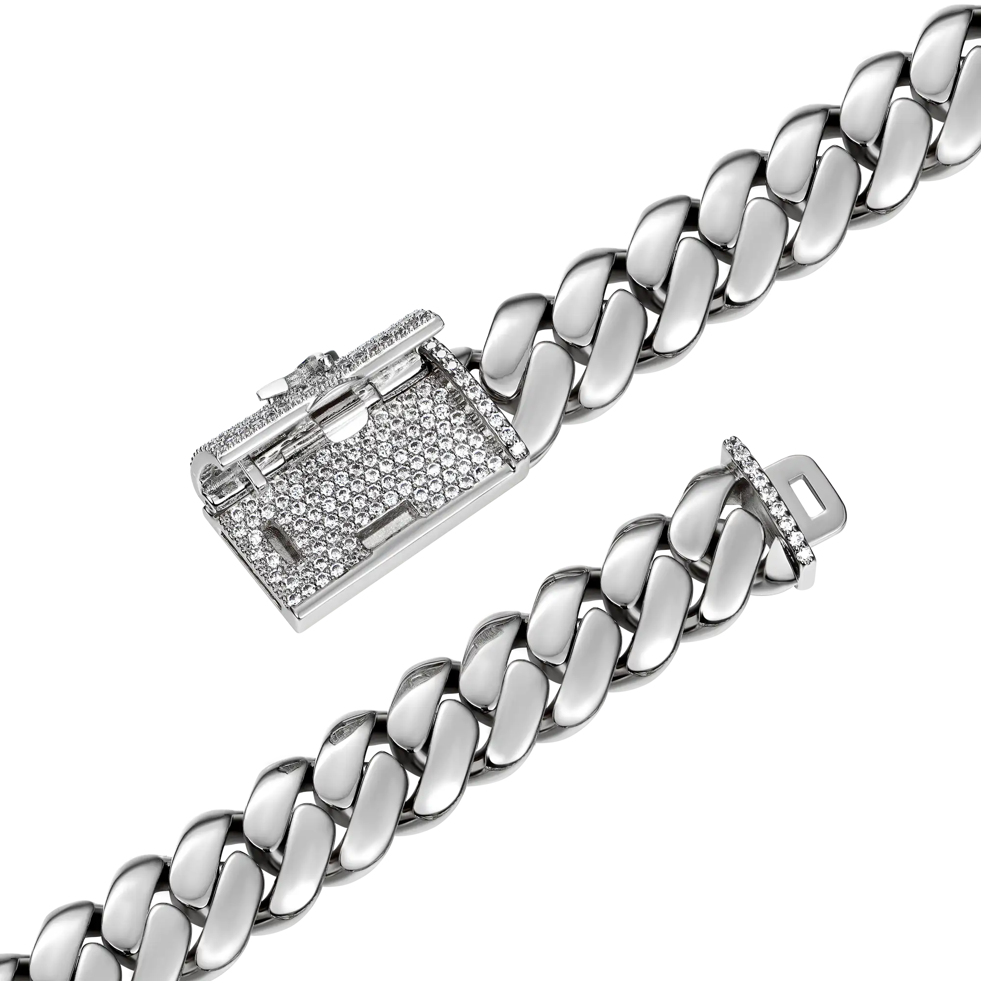 Custom 12mm Solid Miami Cuban Bracelet - Image 7