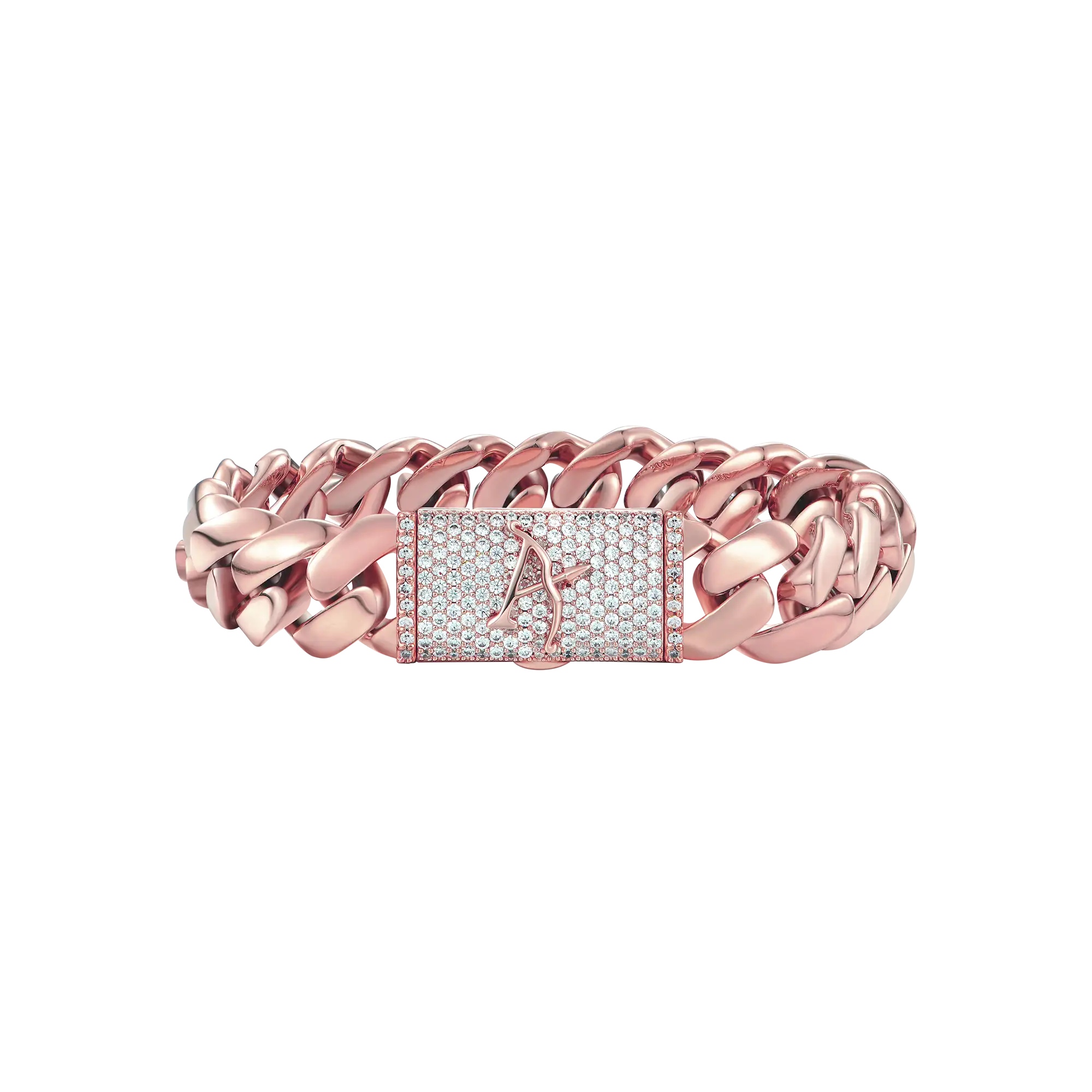 Custom 12mm Solid Miami Cuban Bracelet - Image 9