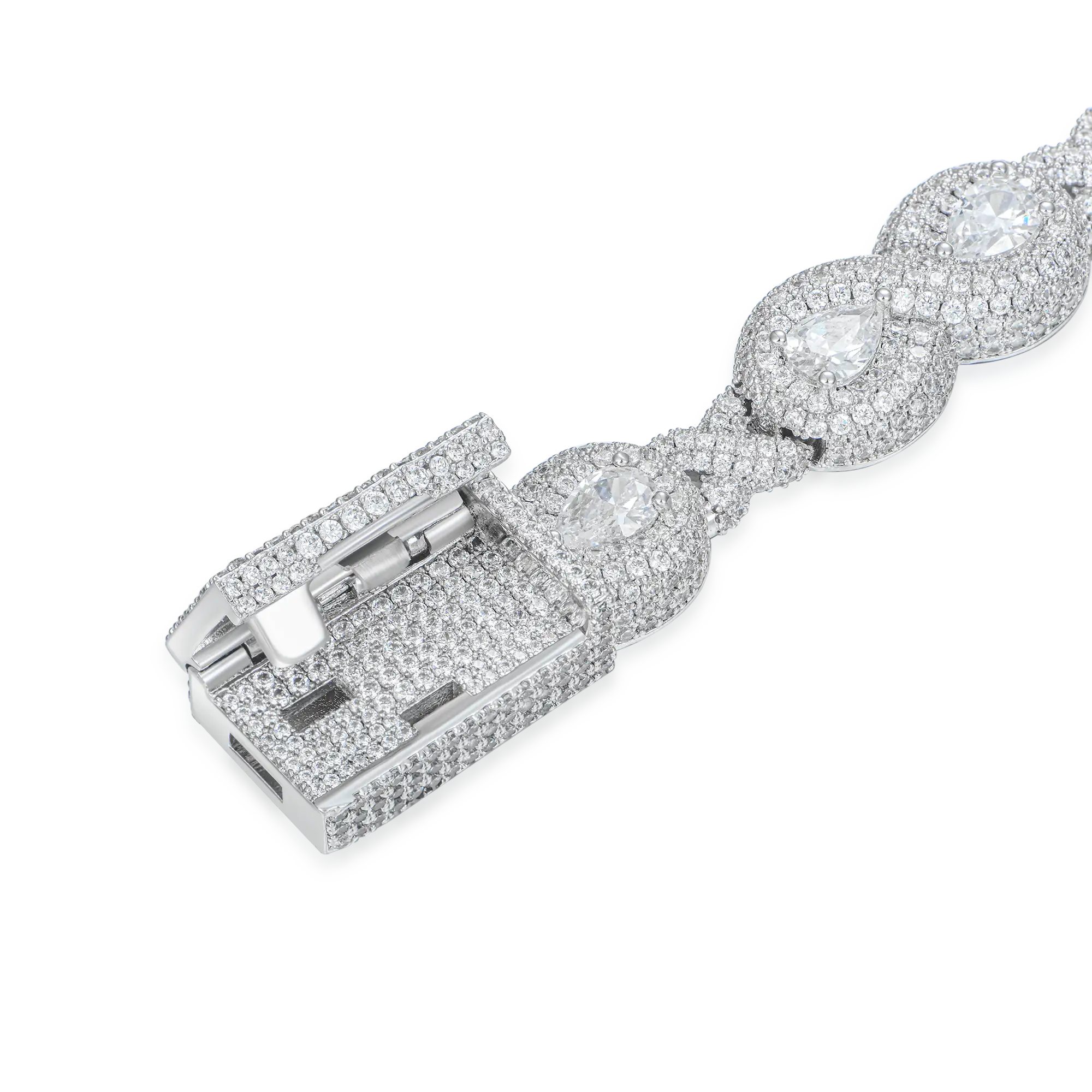 12mm Infinity Teardrop Custom Chain - Image 2