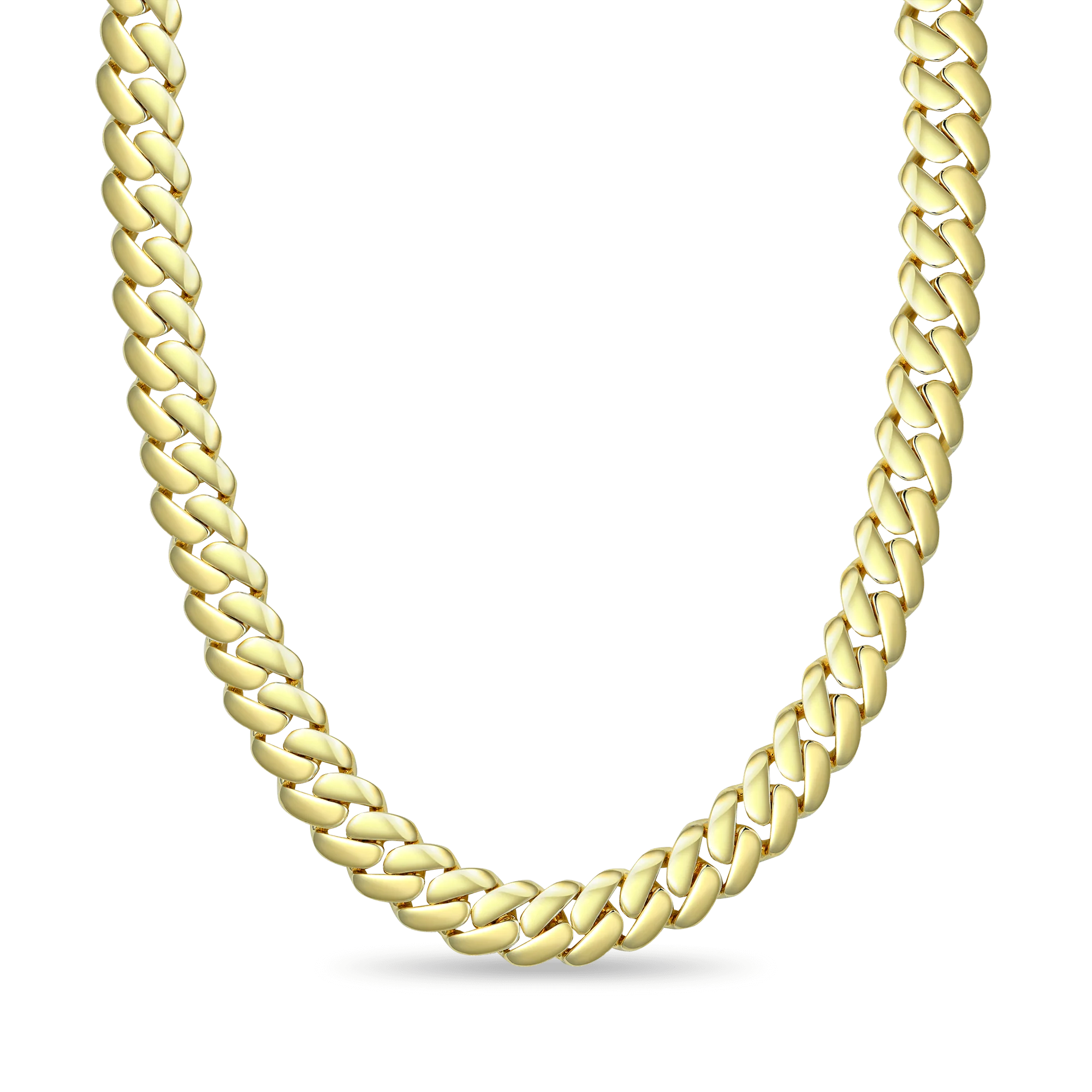 12mm Solid Miami Cuban Chain - Image 5