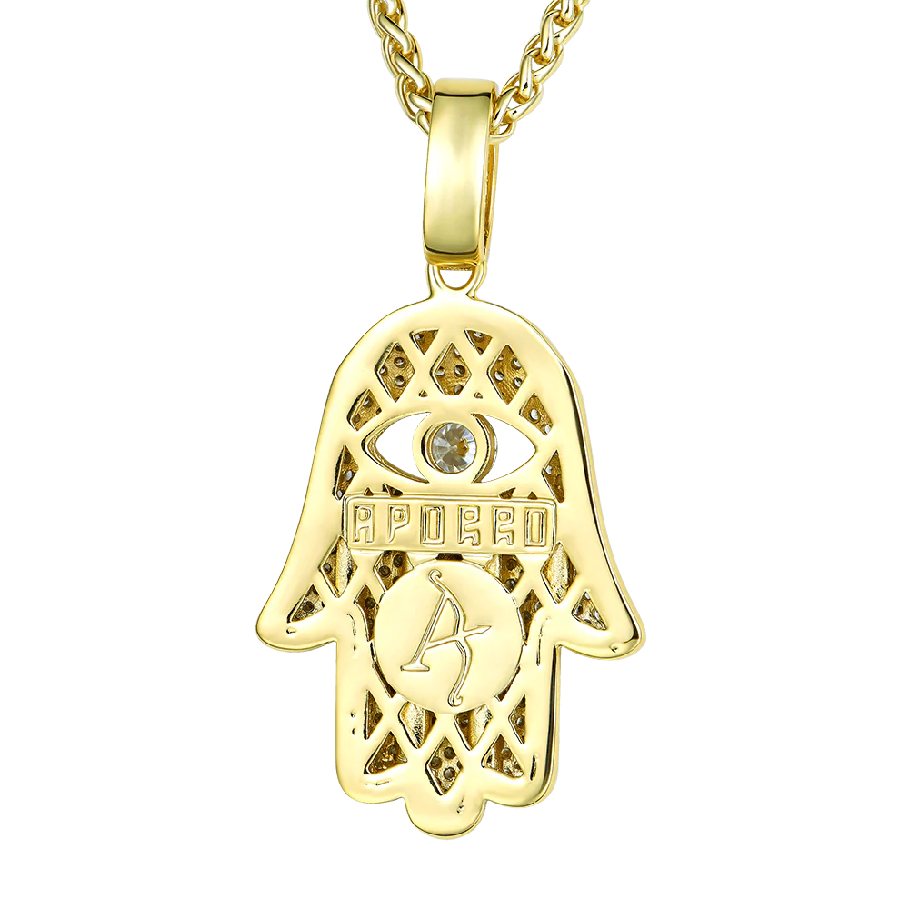 Iced Hamsa Pendant - Image 7
