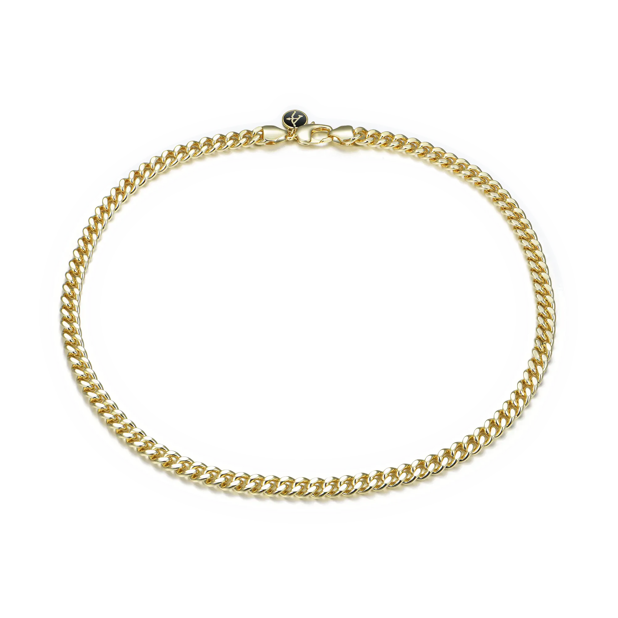 3.5mm&8mm Miami Micro Cuban Curb Chain - Yellow Gold - Image 10