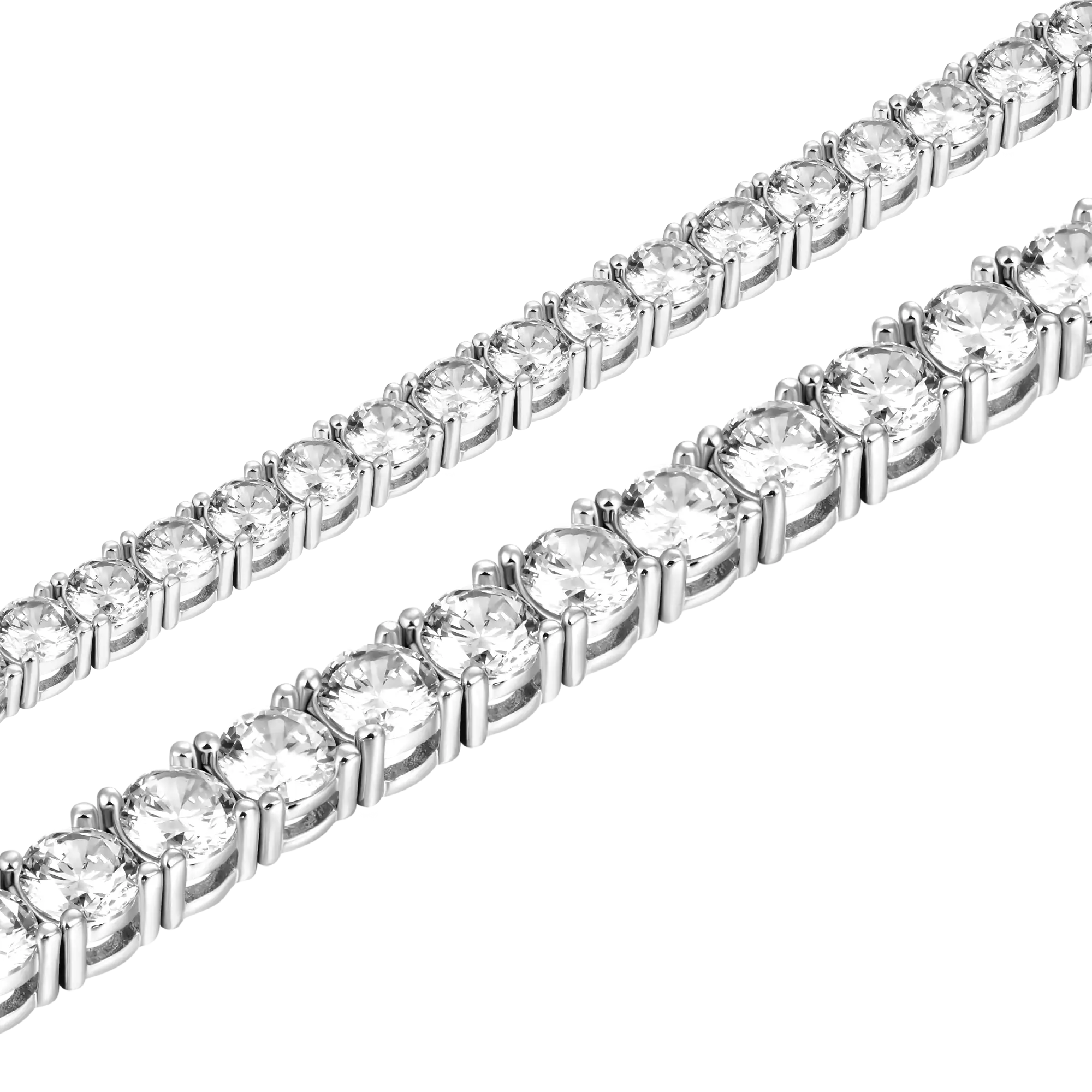 3mm Tennis + 5mm Tennis Bracelet Gift Set - Image 3