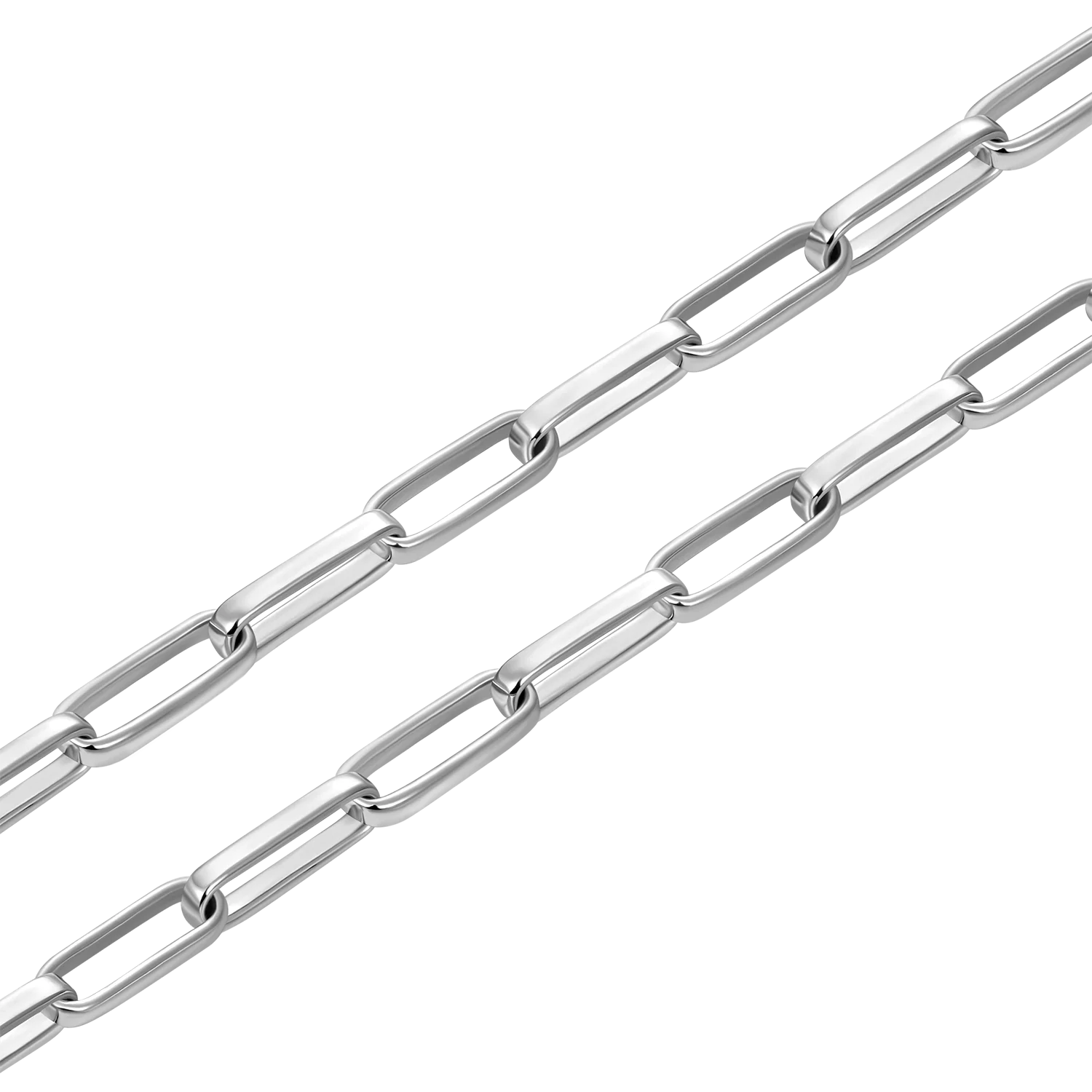 4mm Paper Clip Chain-20" - Image 3