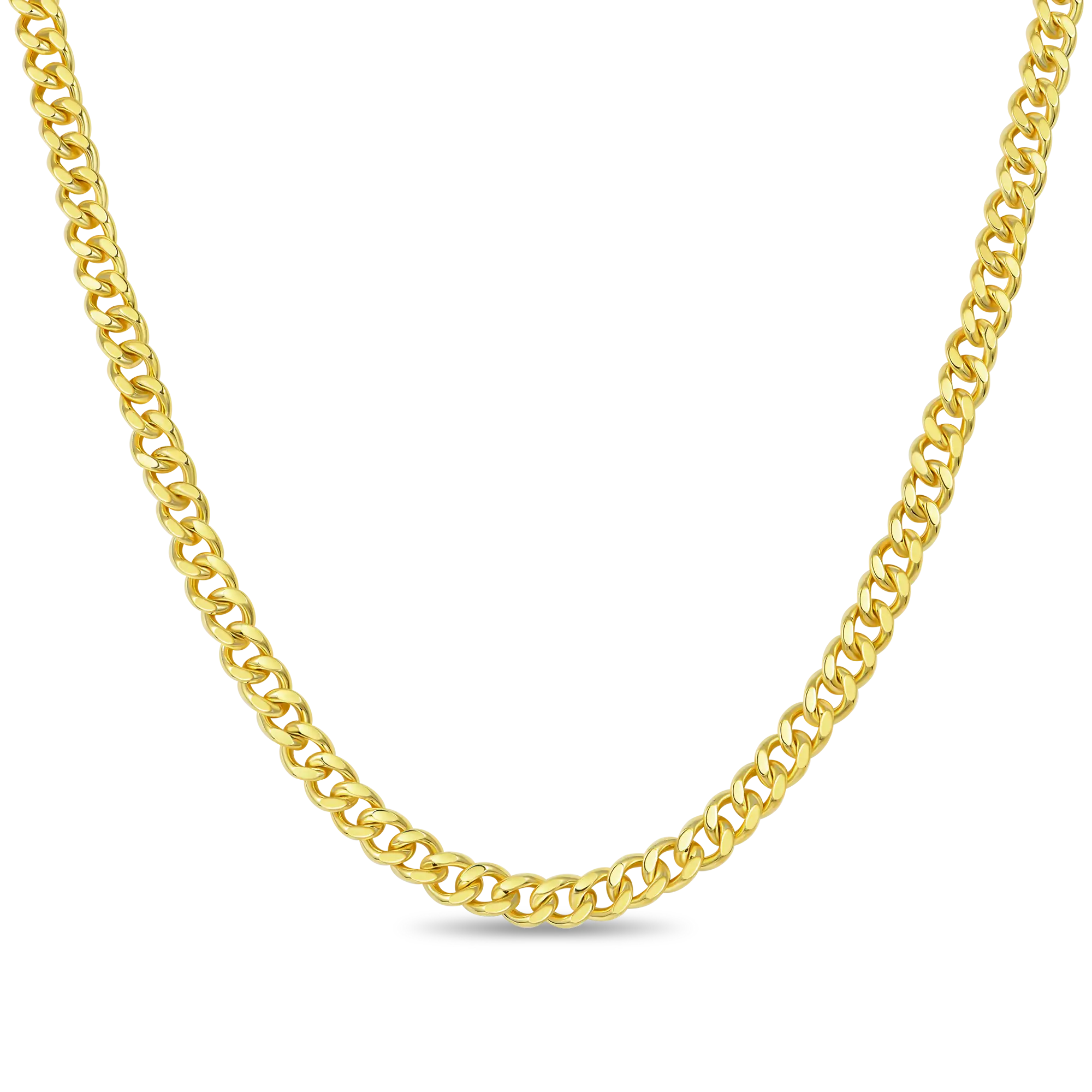 Brass Miami Micro Cuban Curb Chain - 5mm