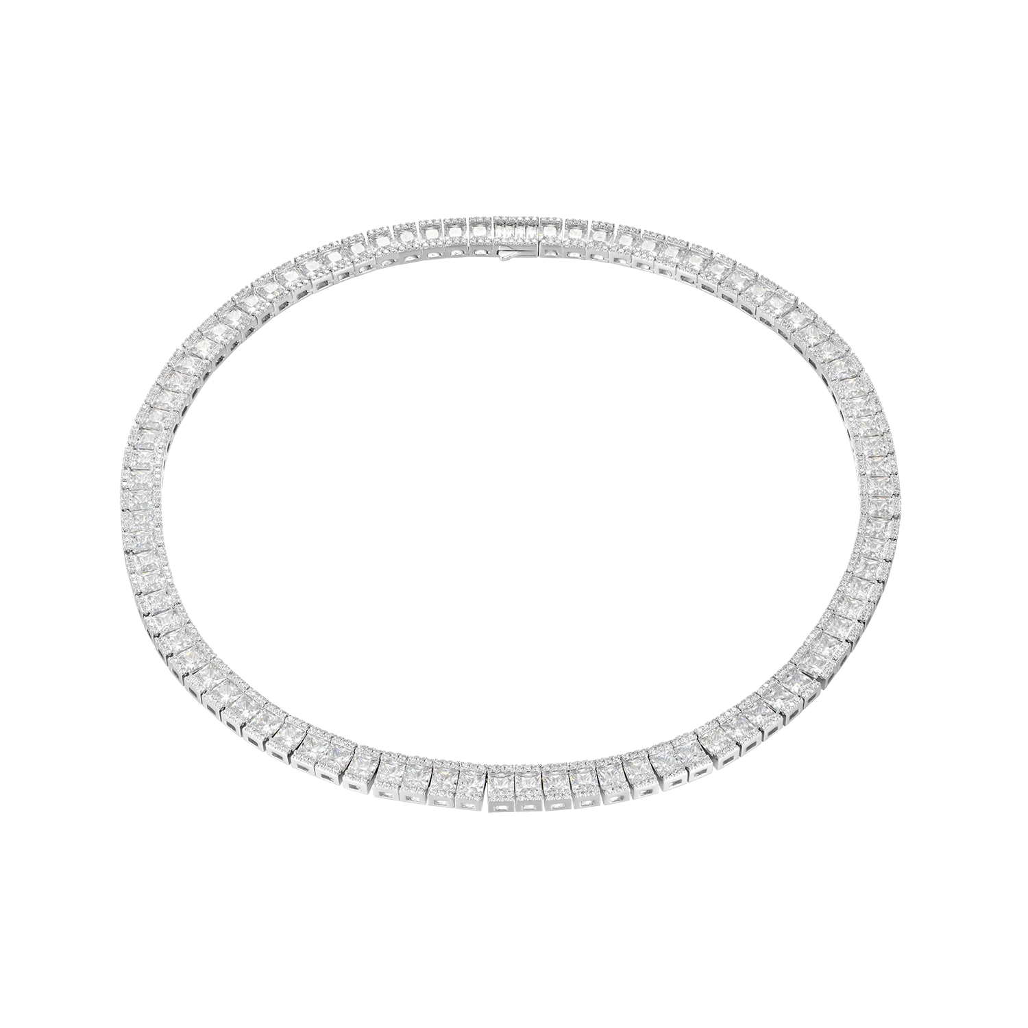 Mosaic Tennis Chain - 8mm - Image 4