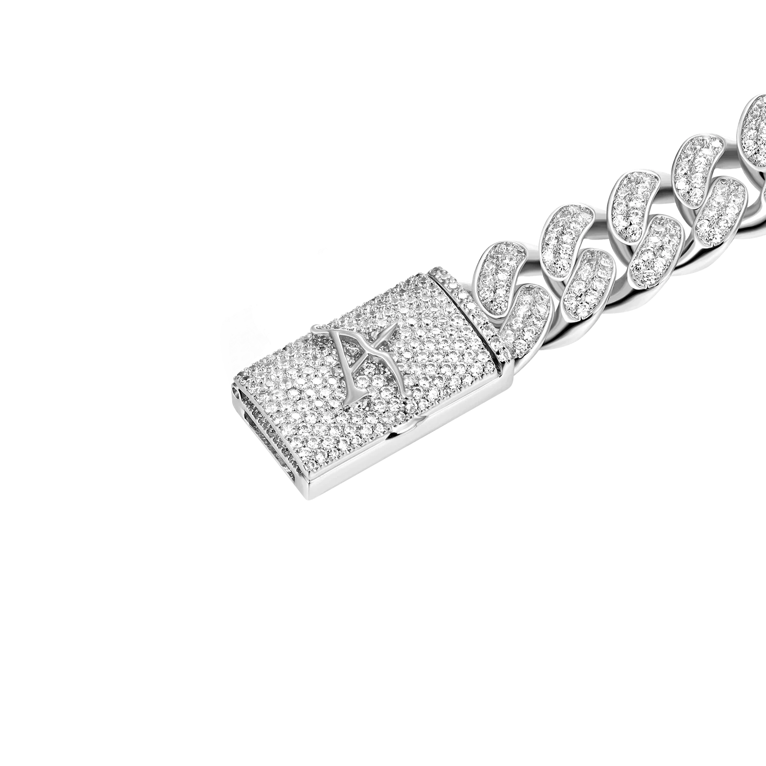Aporro A® Cuban Link Yellow Gold Bracelet- 7" - Image 9