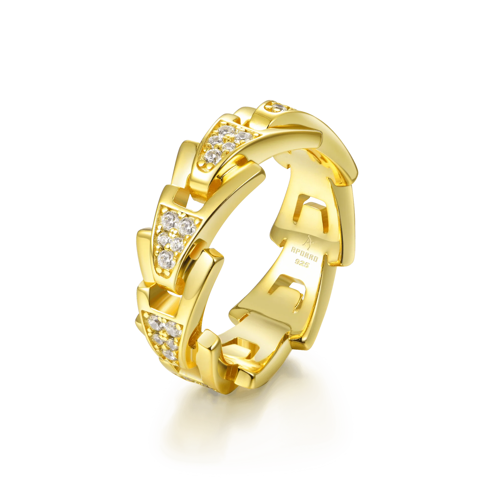 Aporro A® Iced Out Ring - 8mm - Image 5