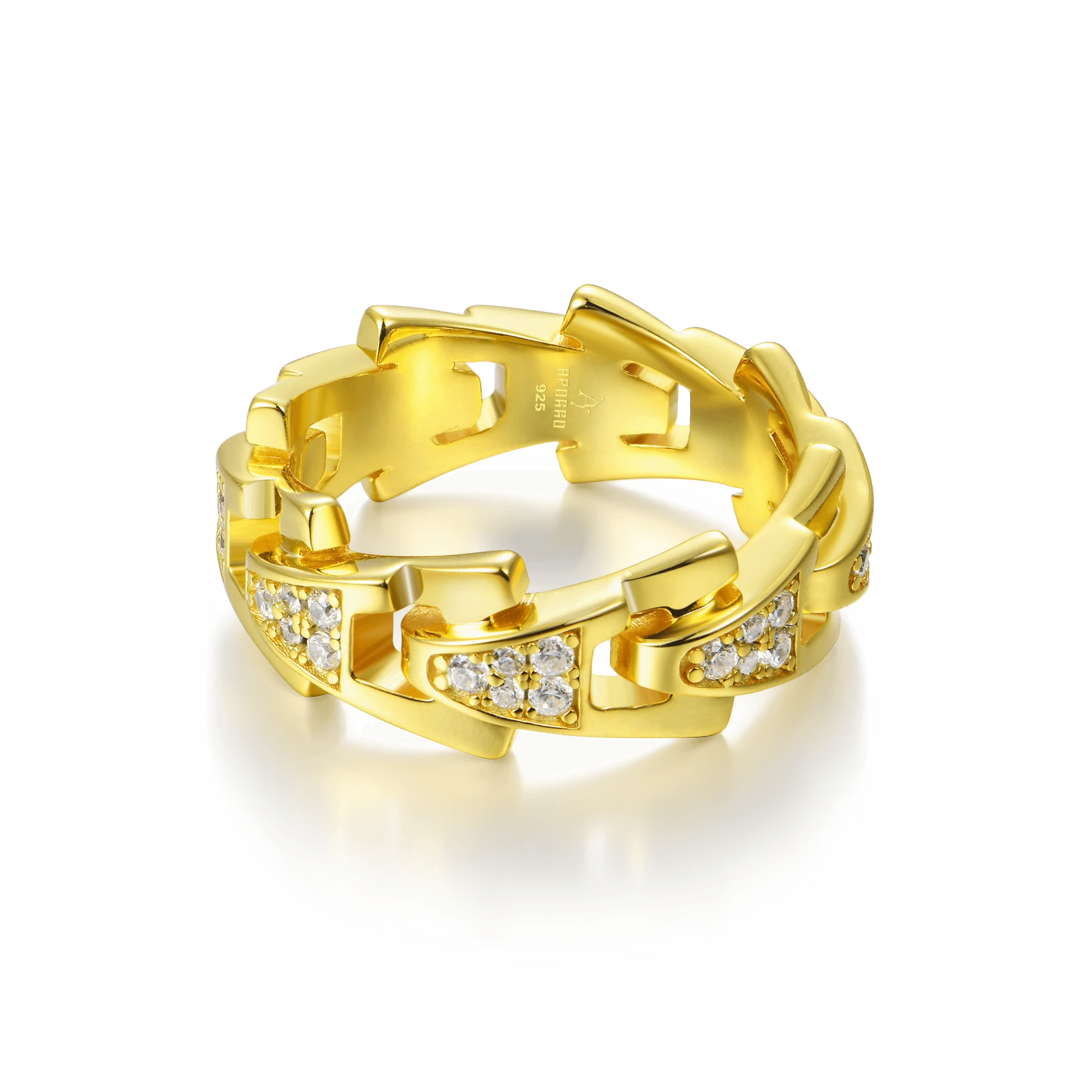 Aporro A® Iced Out Ring - 8mm - Image 7