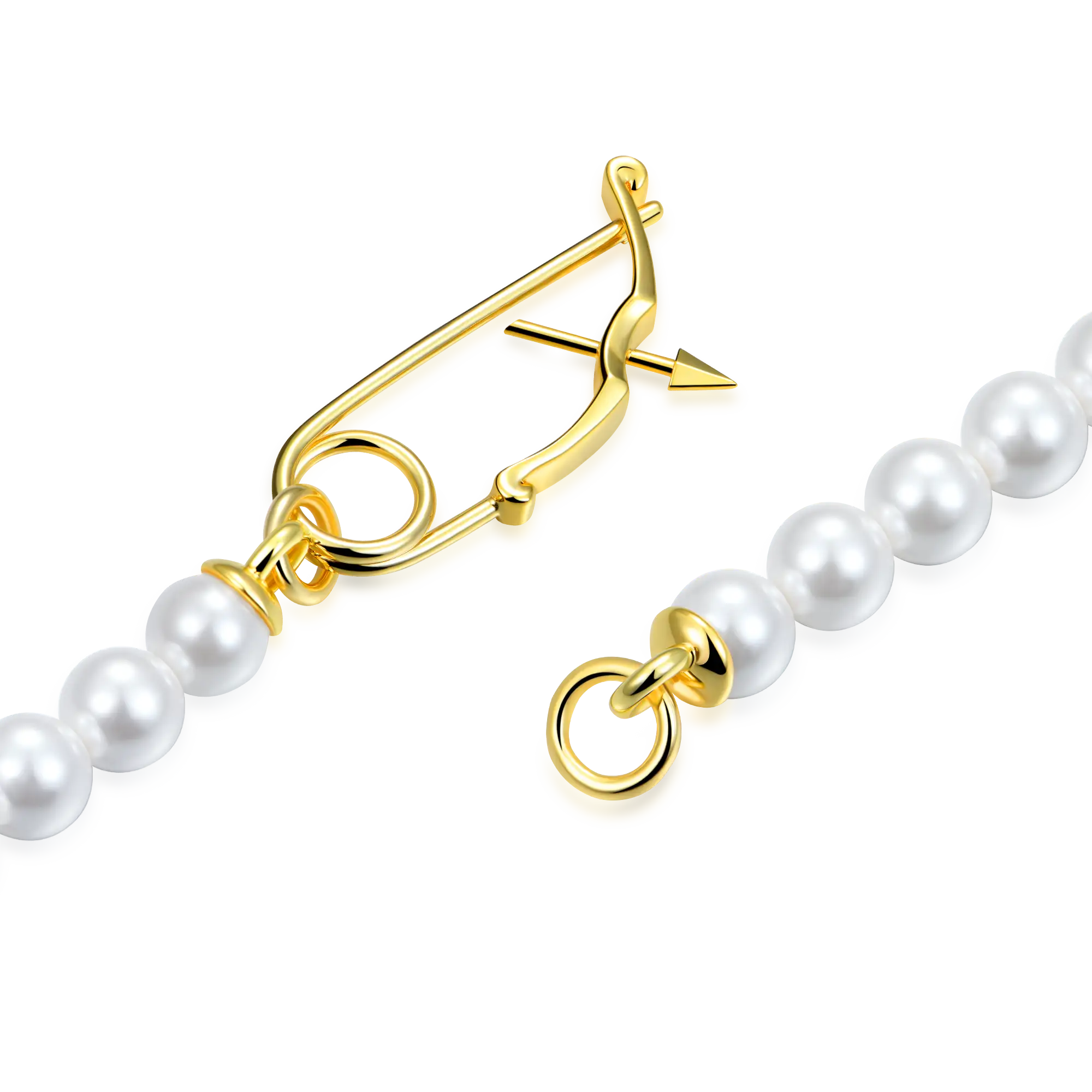 APORRO Pearl Clavicle Chain - Image 5