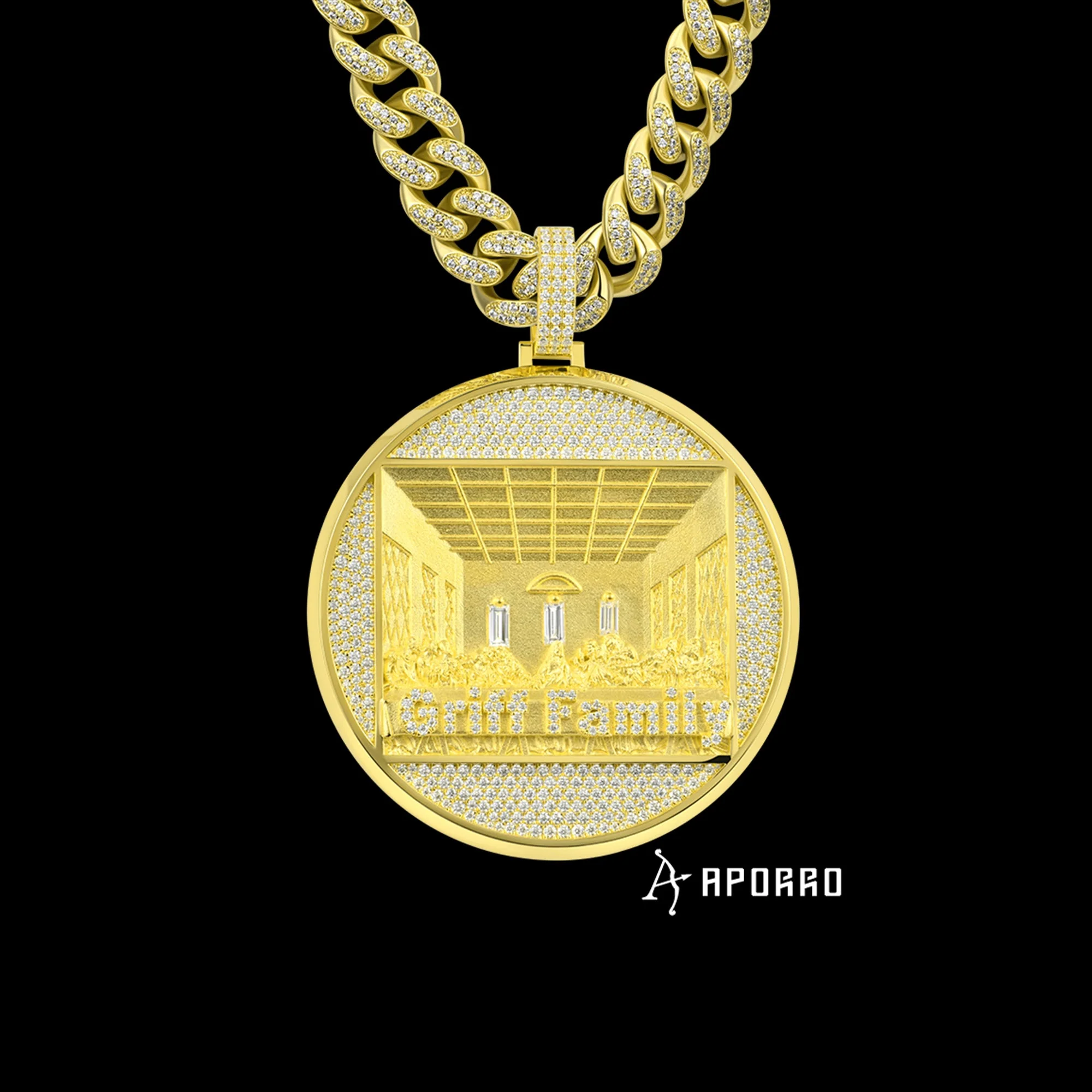 APORRO Premium Custom “The Last Supper” Pendant