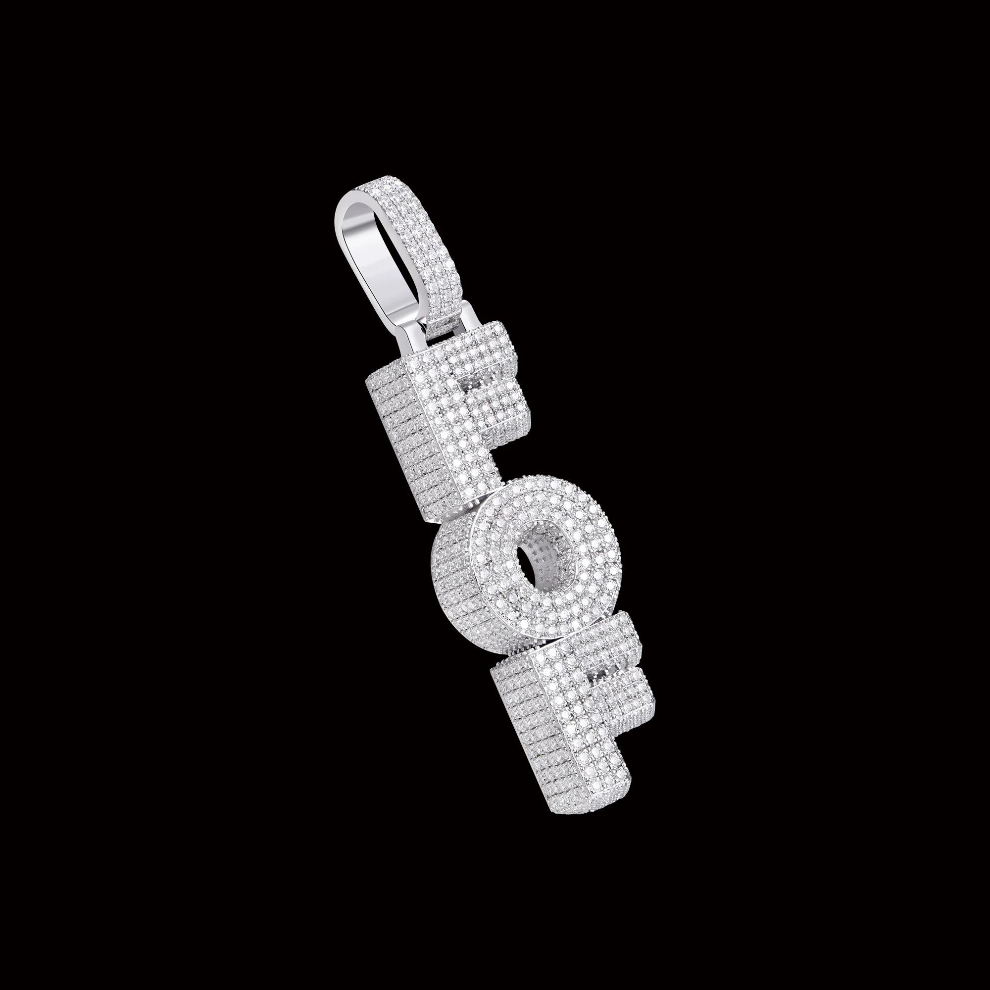 APORRO Premium Custom Vertial Style Name Pendant - Image 2