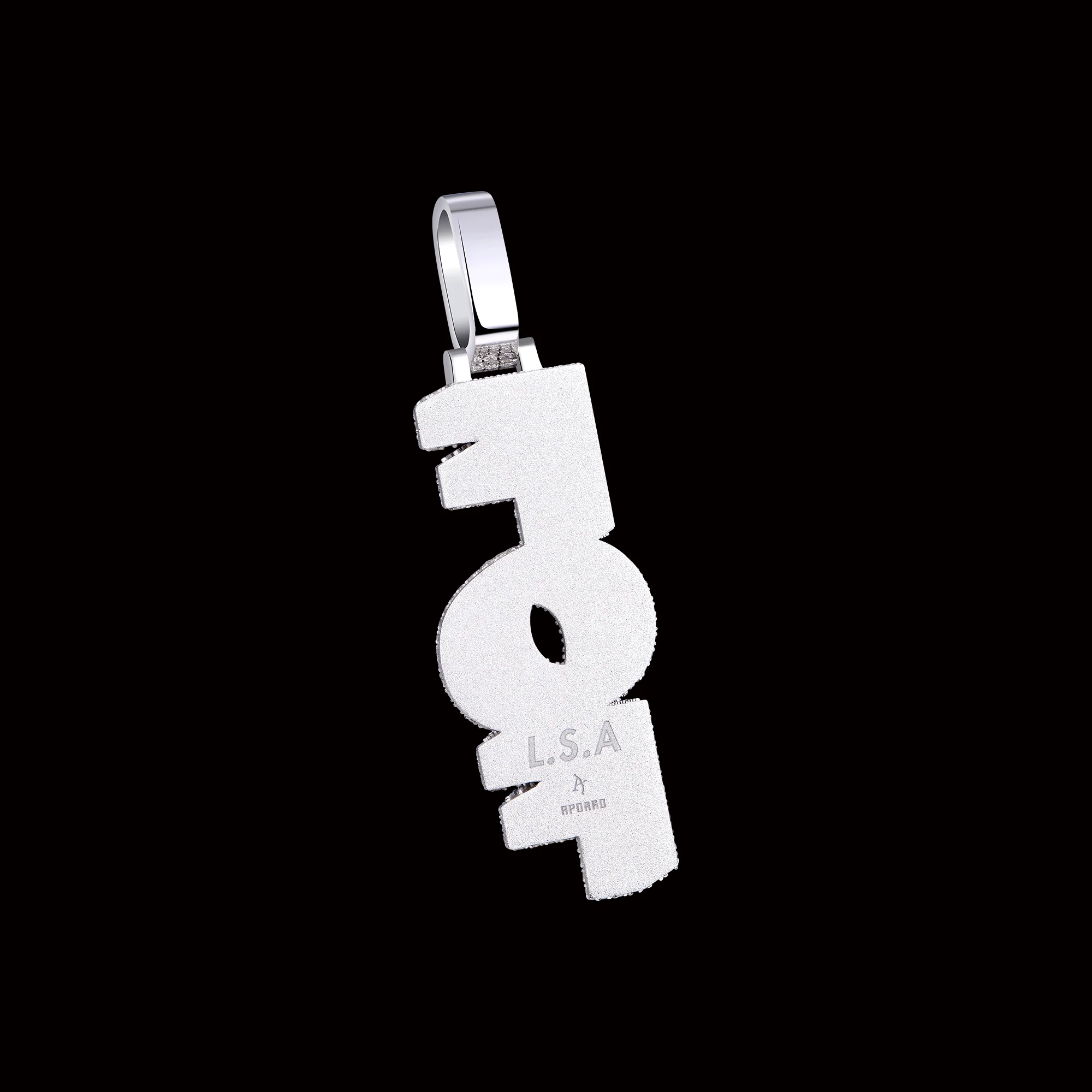 APORRO Premium Custom Vertial Style Name Pendant - Image 3