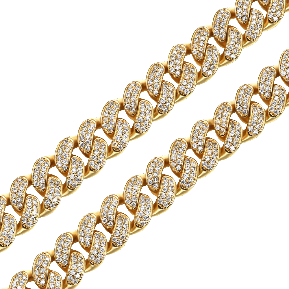 APORRO X COOGI BASIC Cuban Chain - 12mm - Image 6