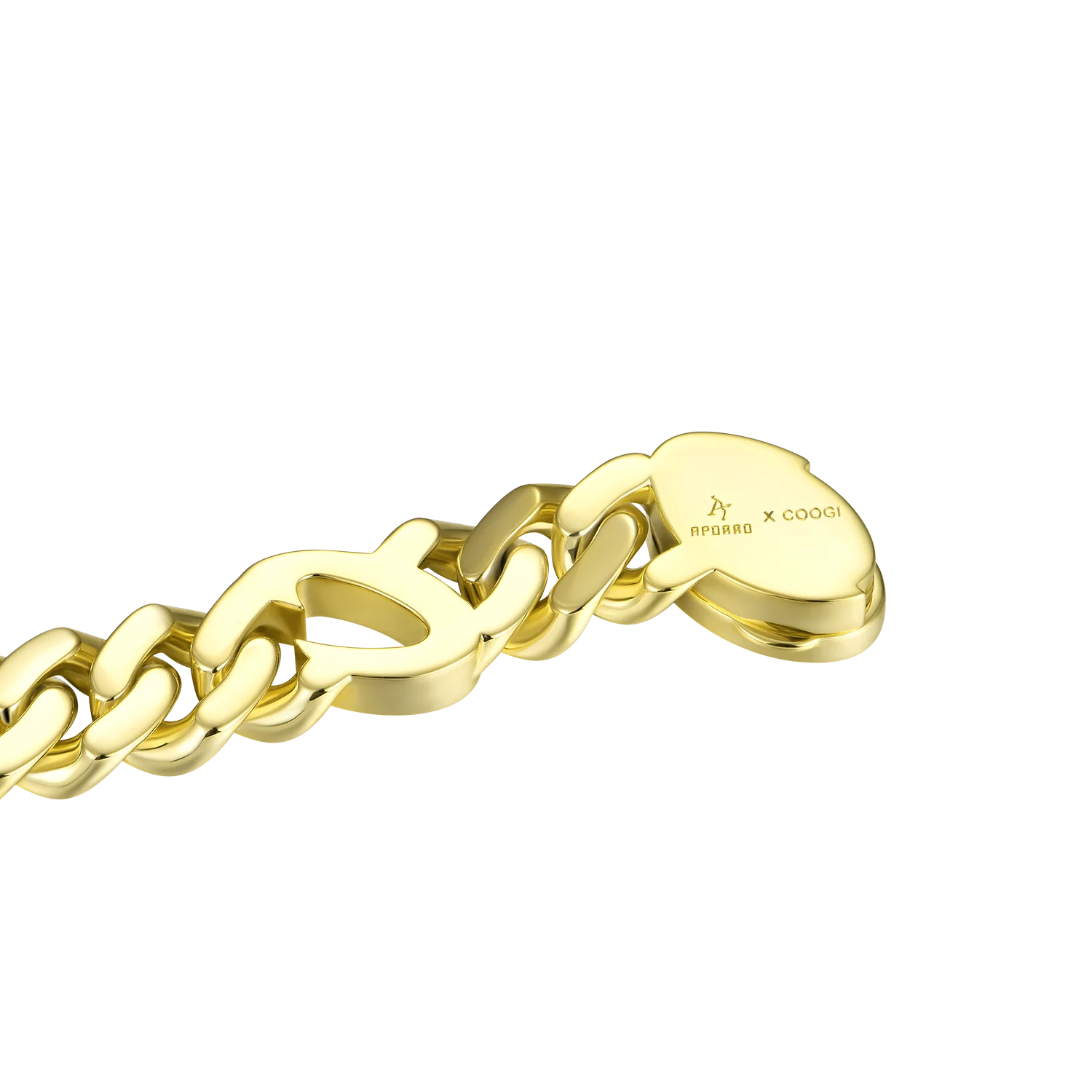 APORRO X COOGI Multicolor Cuban Bracelet - 12mm - Image 4
