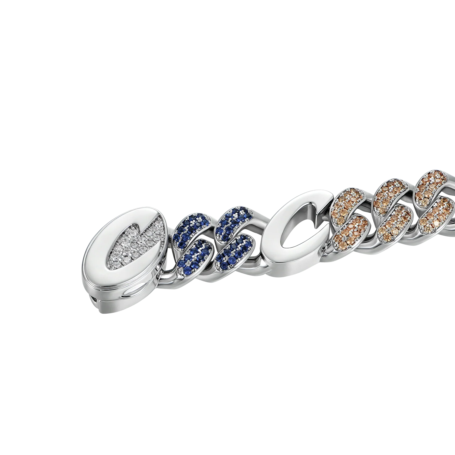 APORRO X COOGI Multicolor Cuban Bracelet - 12mm - Image 8