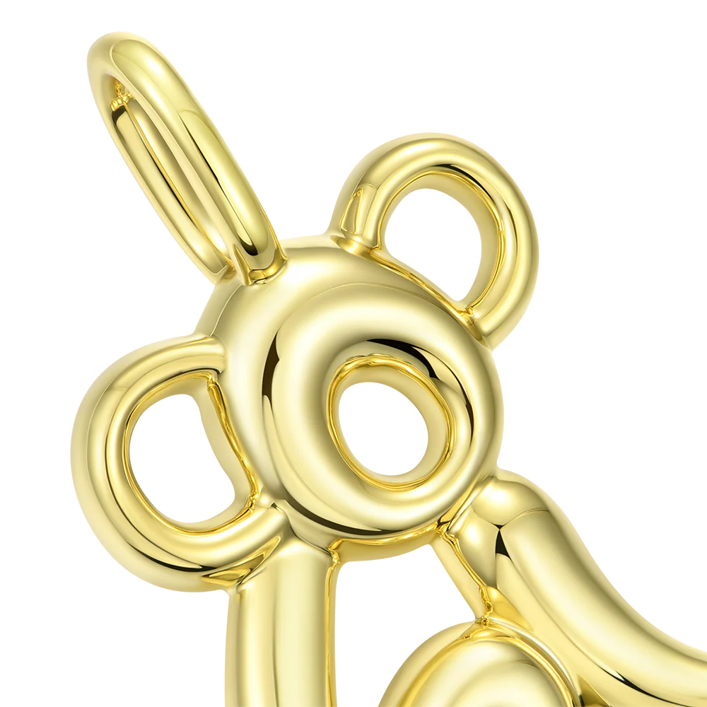 APORRO X COOGI Classic Gold Koala Pendant - Image 3