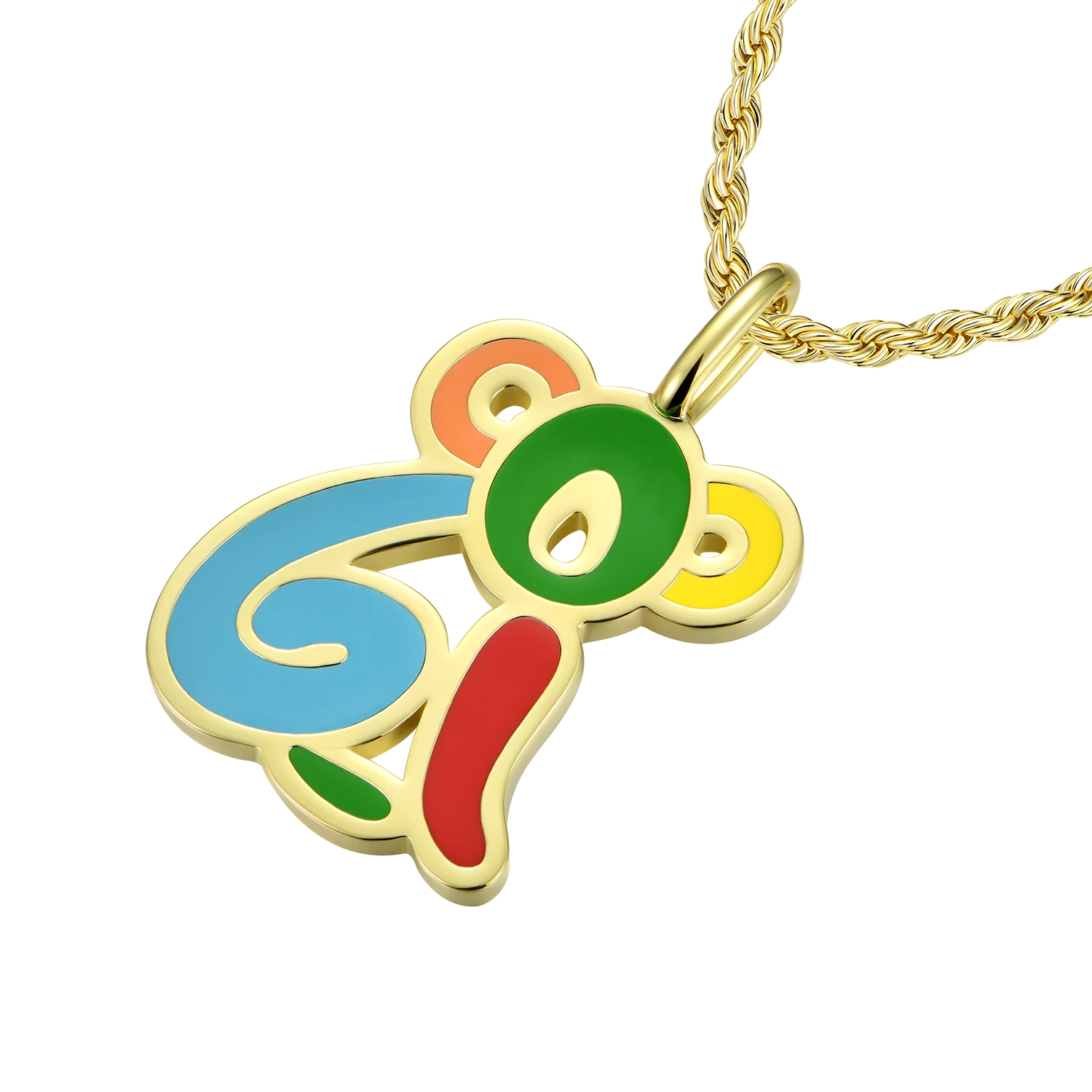 APORRO X COOGI Colored Koala Enamel Pendant - Image 4