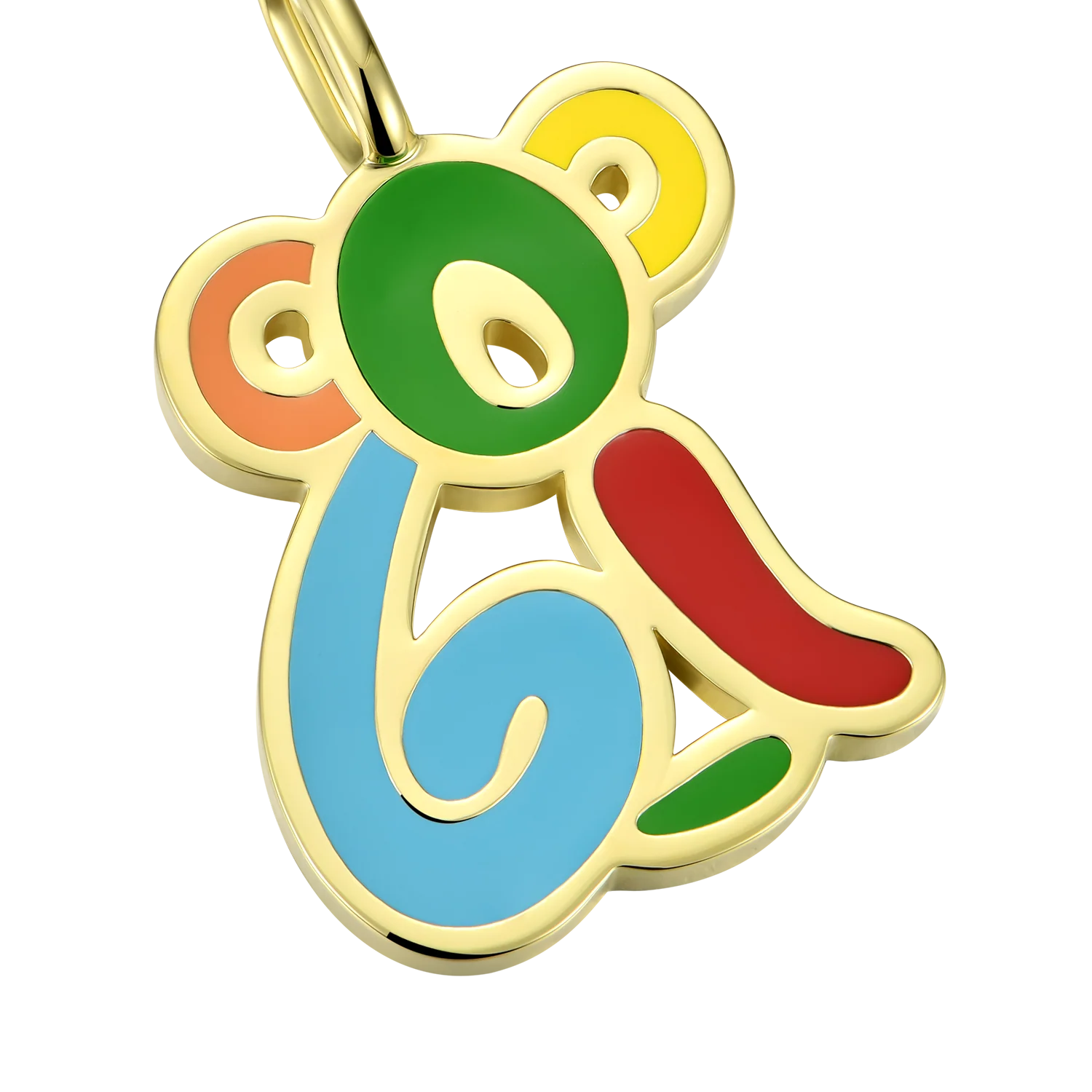 APORRO X COOGI Youth Colored Koala Enamel Pendant - Image 3