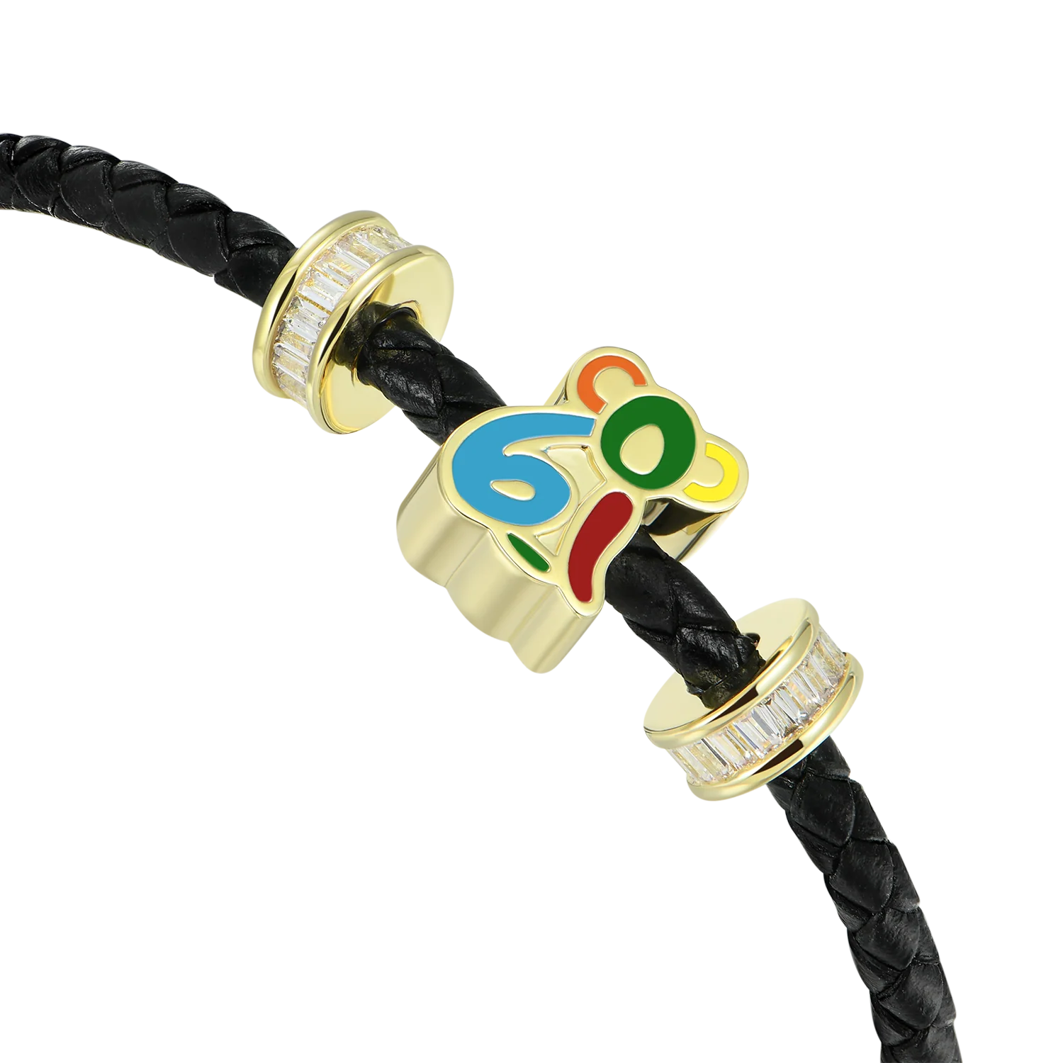 APORRO X COOGI Koala Adjustable Leather Bracelet - 3mm - Image 3
