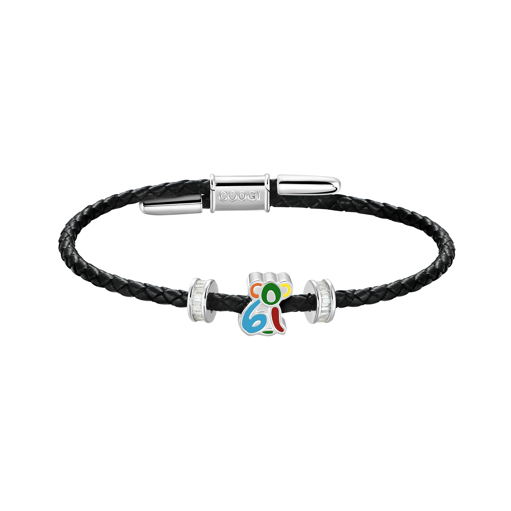 APORRO X COOGI Koala Adjustable Leather Bracelet - 3mm - Image 6
