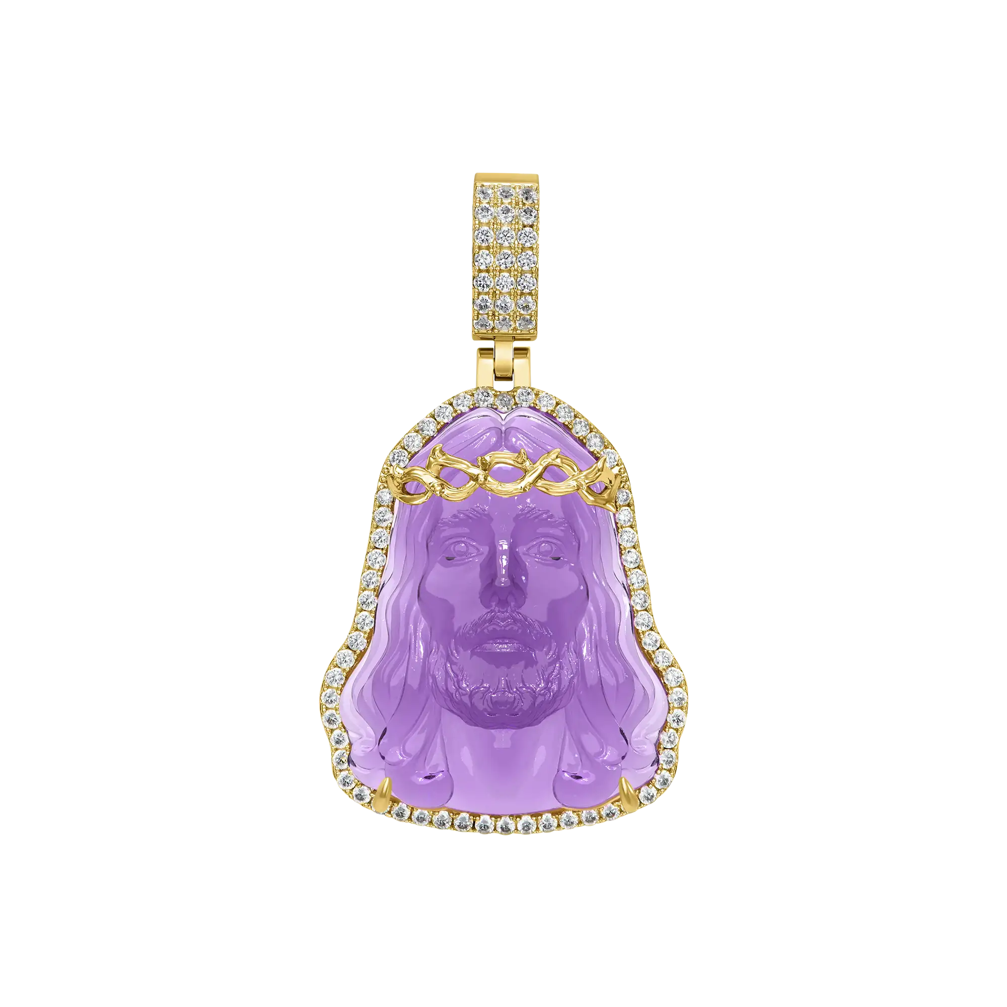 Arcenciel Gospel Jesus Pendant - Lavender - Image 7