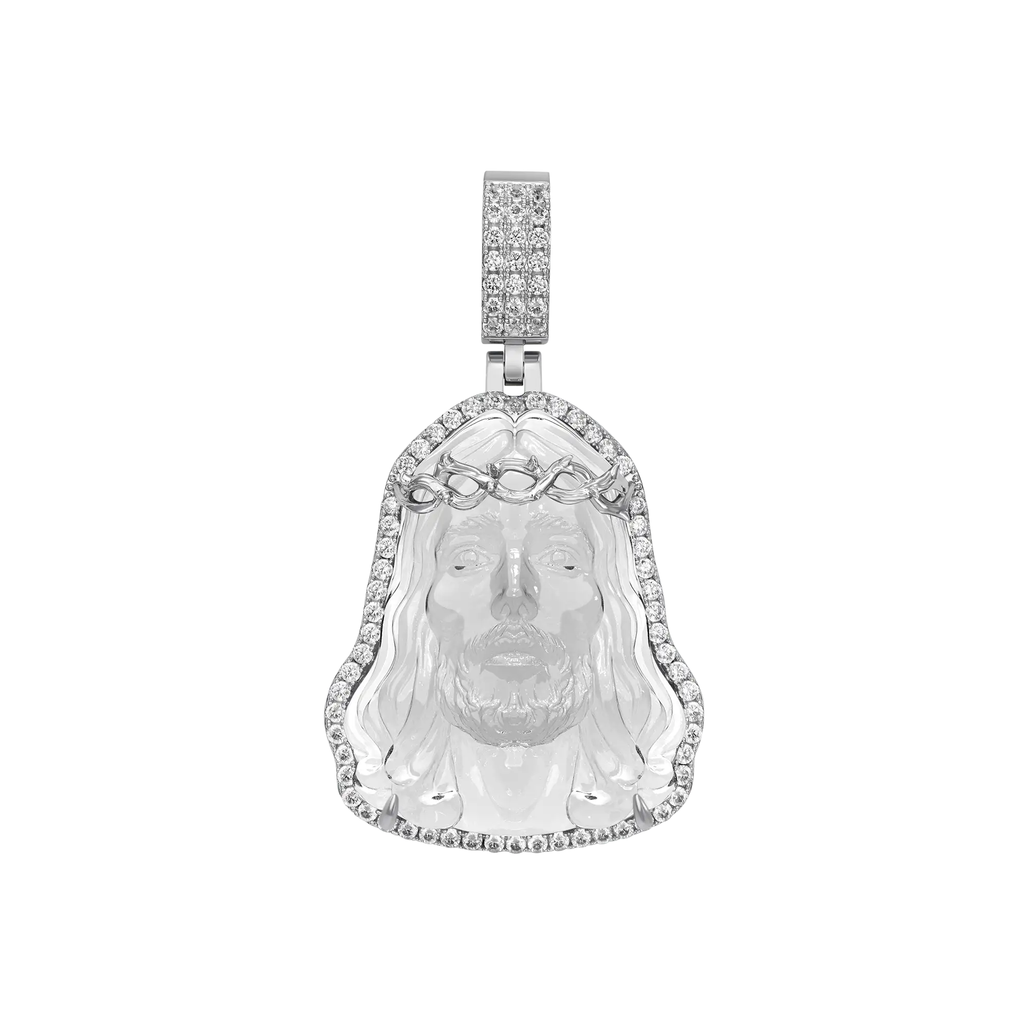 Arcenciel Gospel Jesus Pendant - Rose Gold - Image 12
