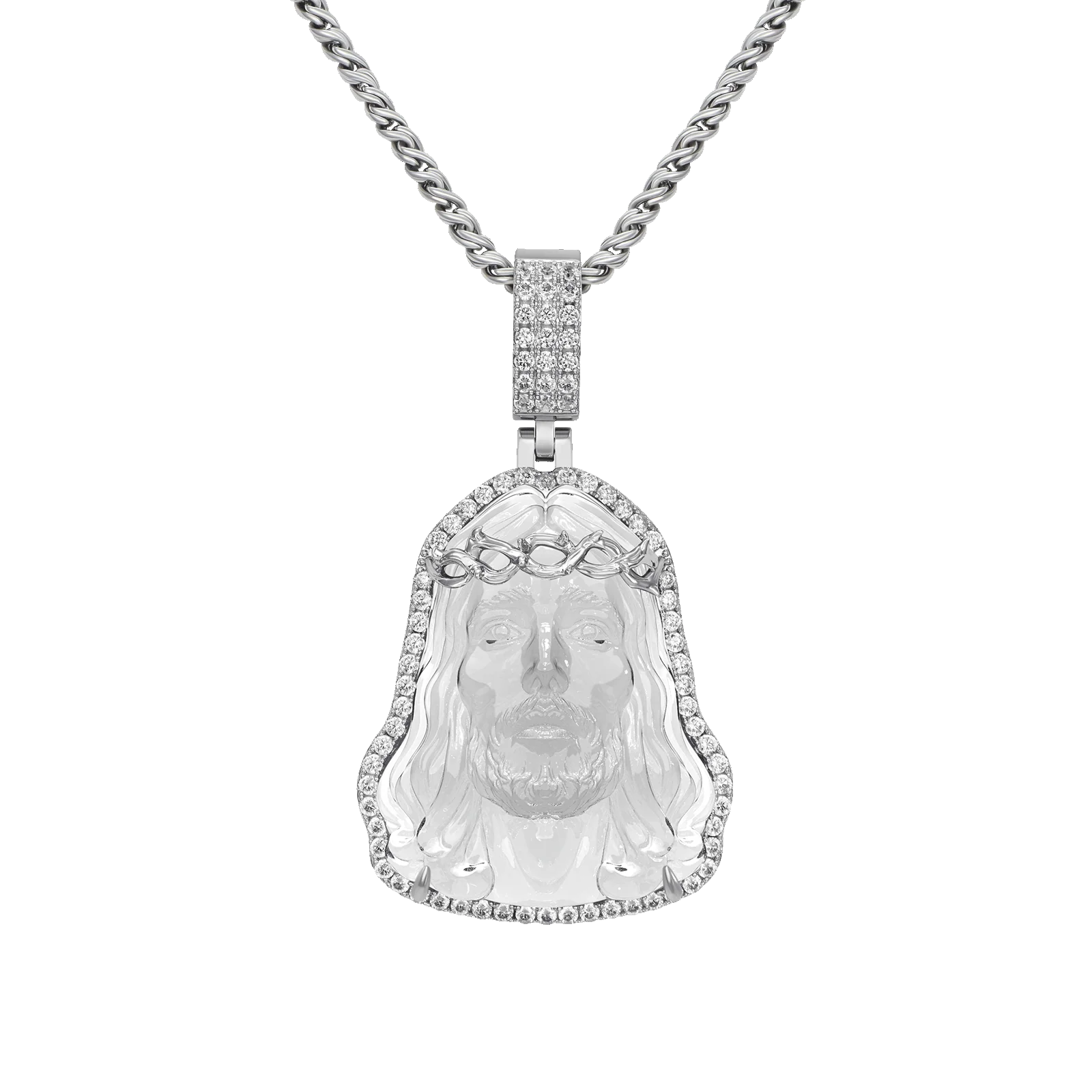 Arcenciel Gospel Jesus Pendant - Rose Gold - Image 15