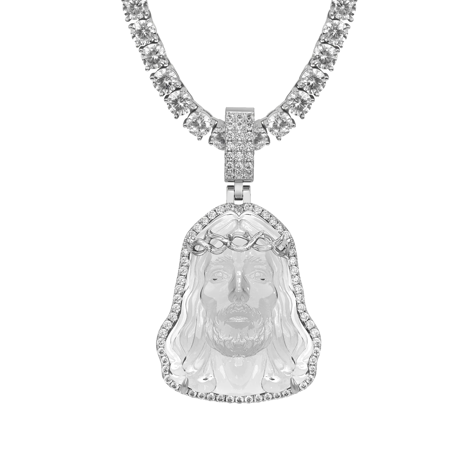 Arcenciel Gospel Jesus Pendant - Rose Gold - Image 16