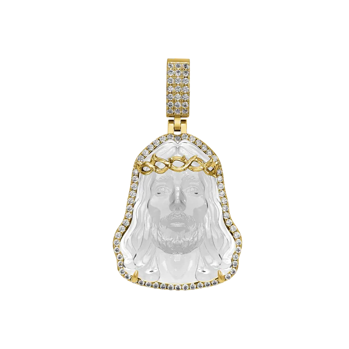 Arcenciel Gospel Jesus Transparent White Pendant - Image 9