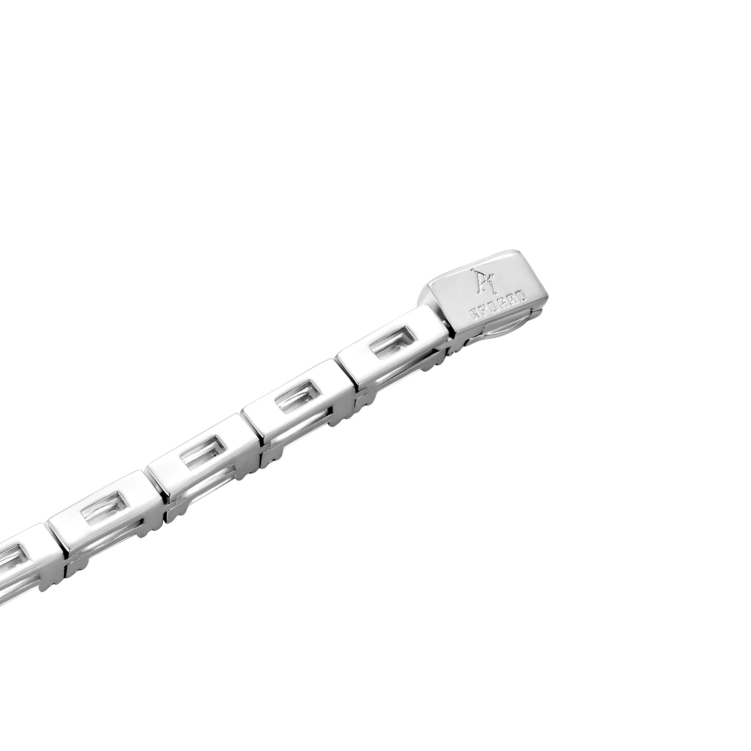 Baguette and Round Cut Tennis Bracelet - 3mm - Image 5