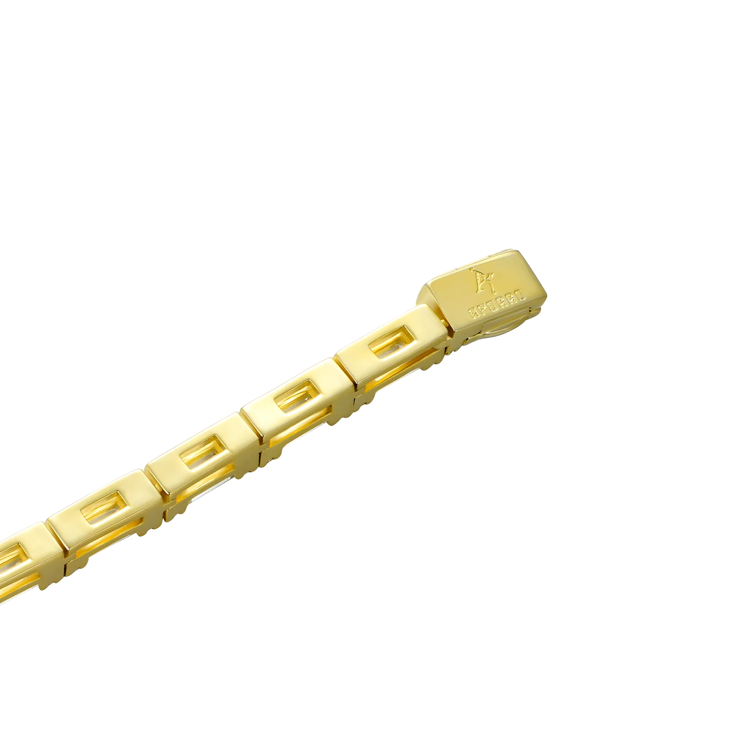 Baguette and Round Cut Tennis Bracelet - 3mm - Image 9