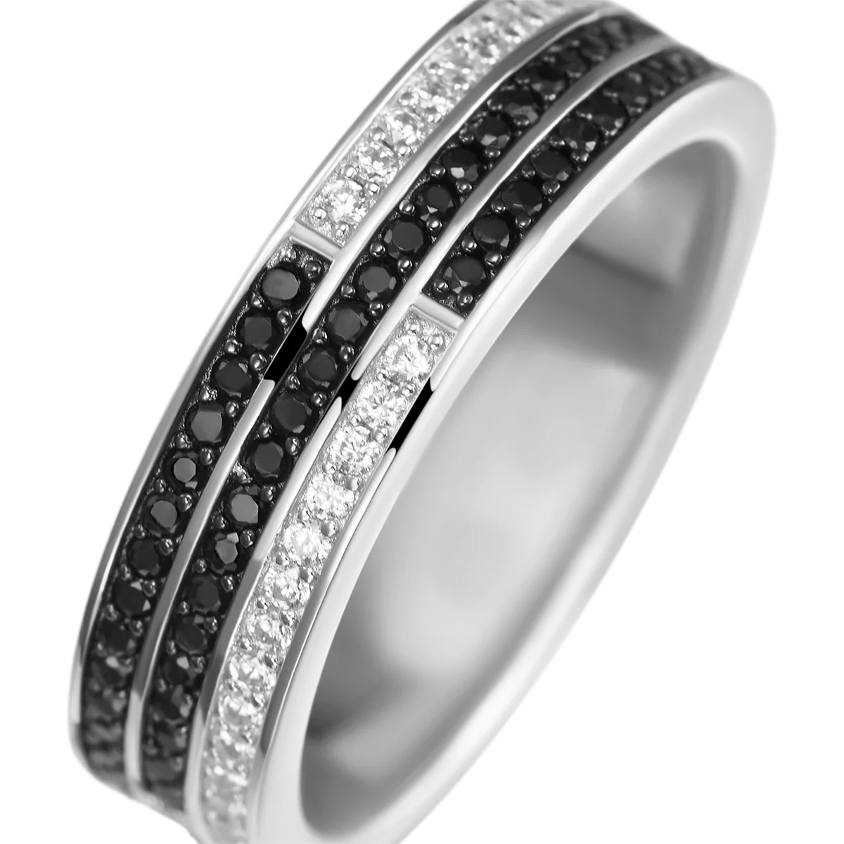 Balance Ring - 3 Rows Gems - Image 3