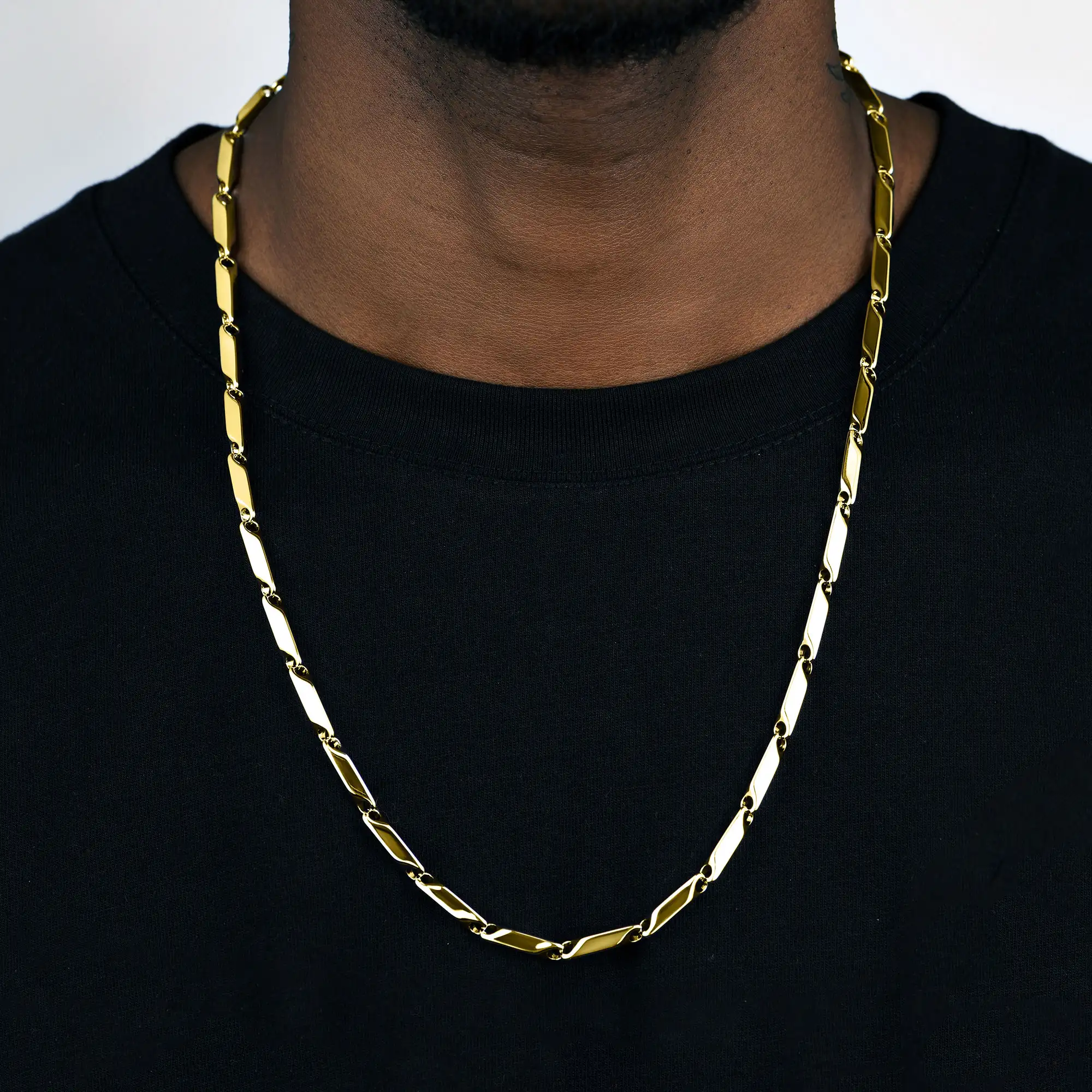 Prism Link Chain - 4mm - Image 2
