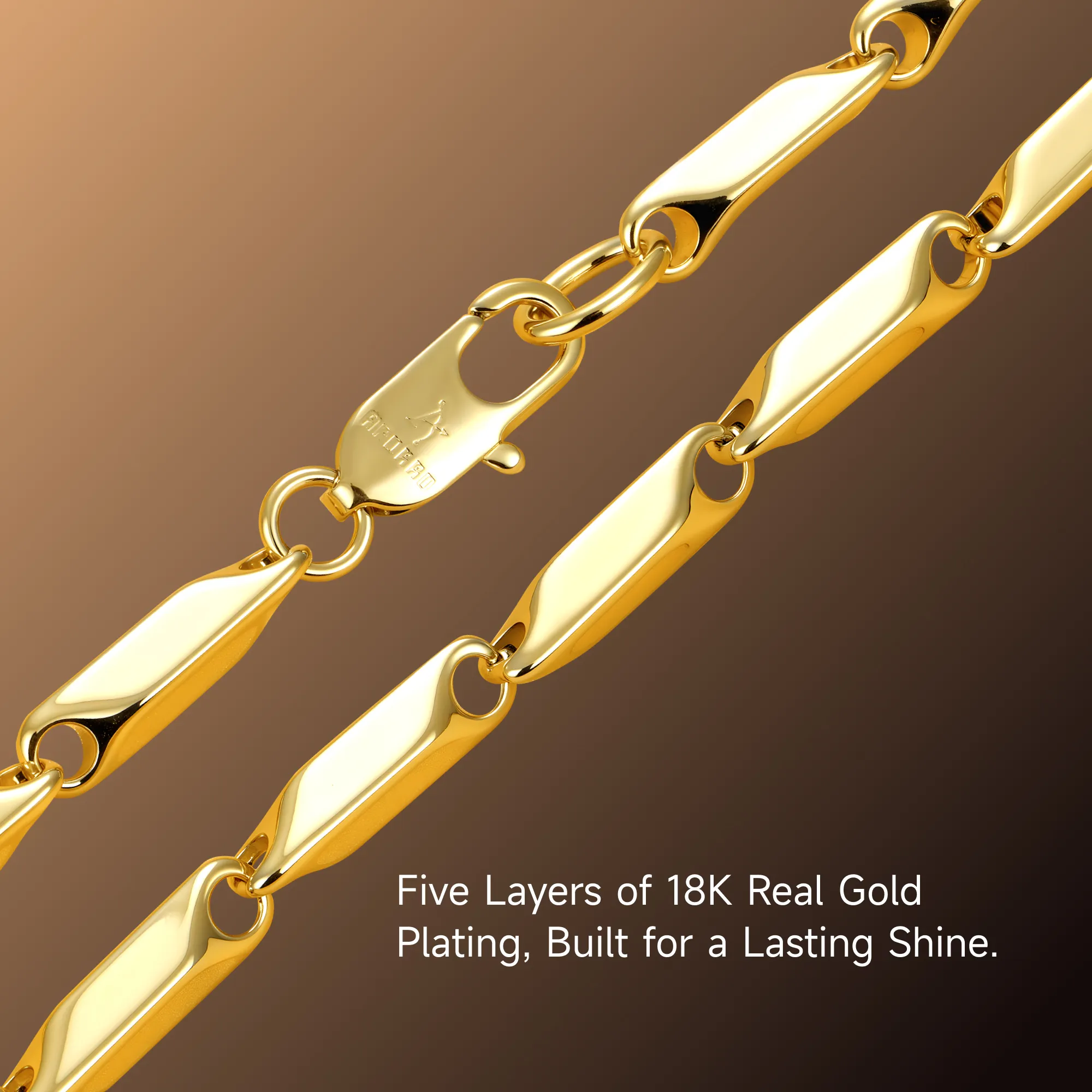 Prism Link Chain - 4mm - Image 5