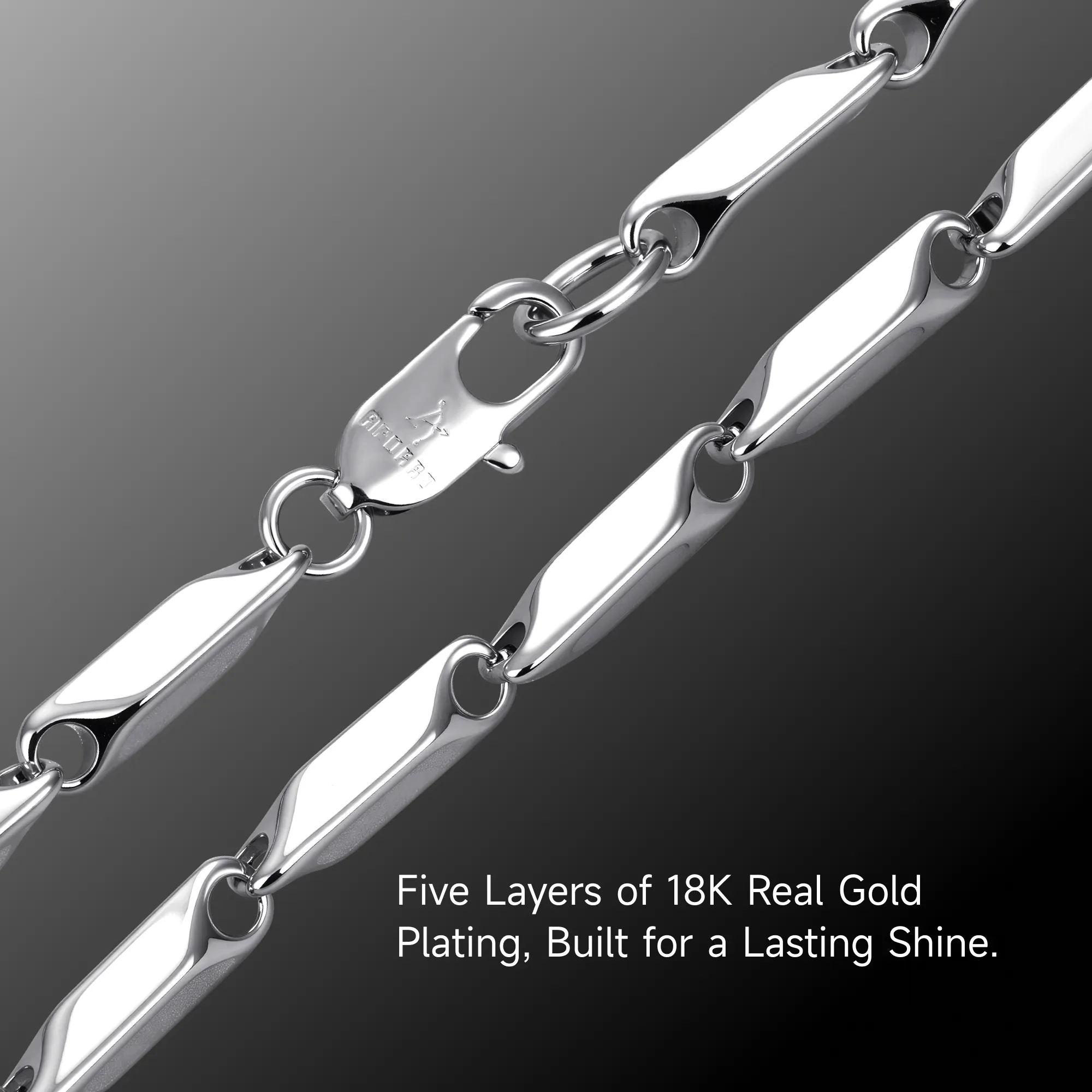 Prism Link Chain - 4mm - Image 8