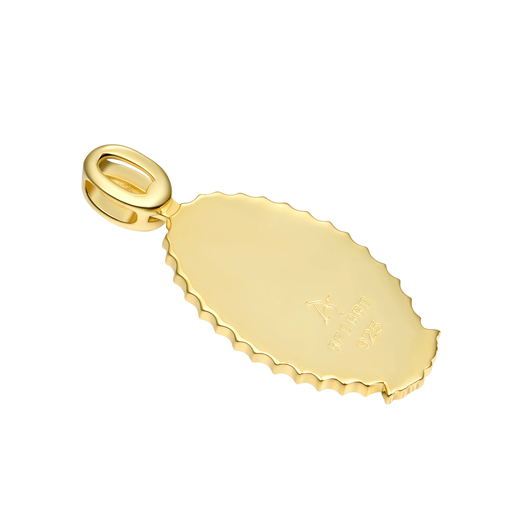 Sterling Silver Blessed Virgin Mary Pendant - Image 7