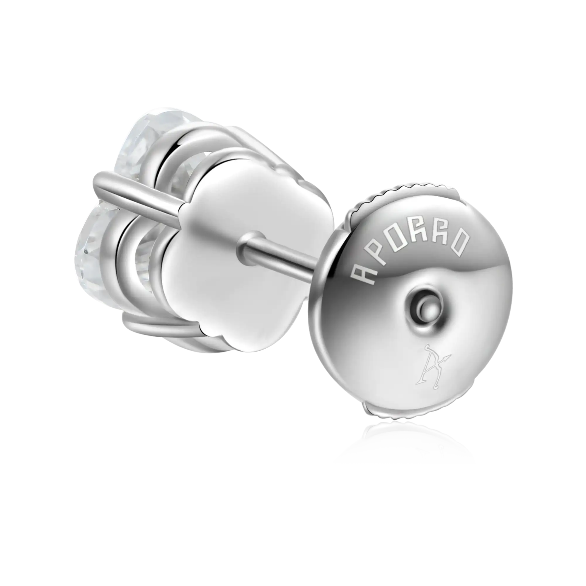 S925 Blossom Cut Stud Earrings - Image 7