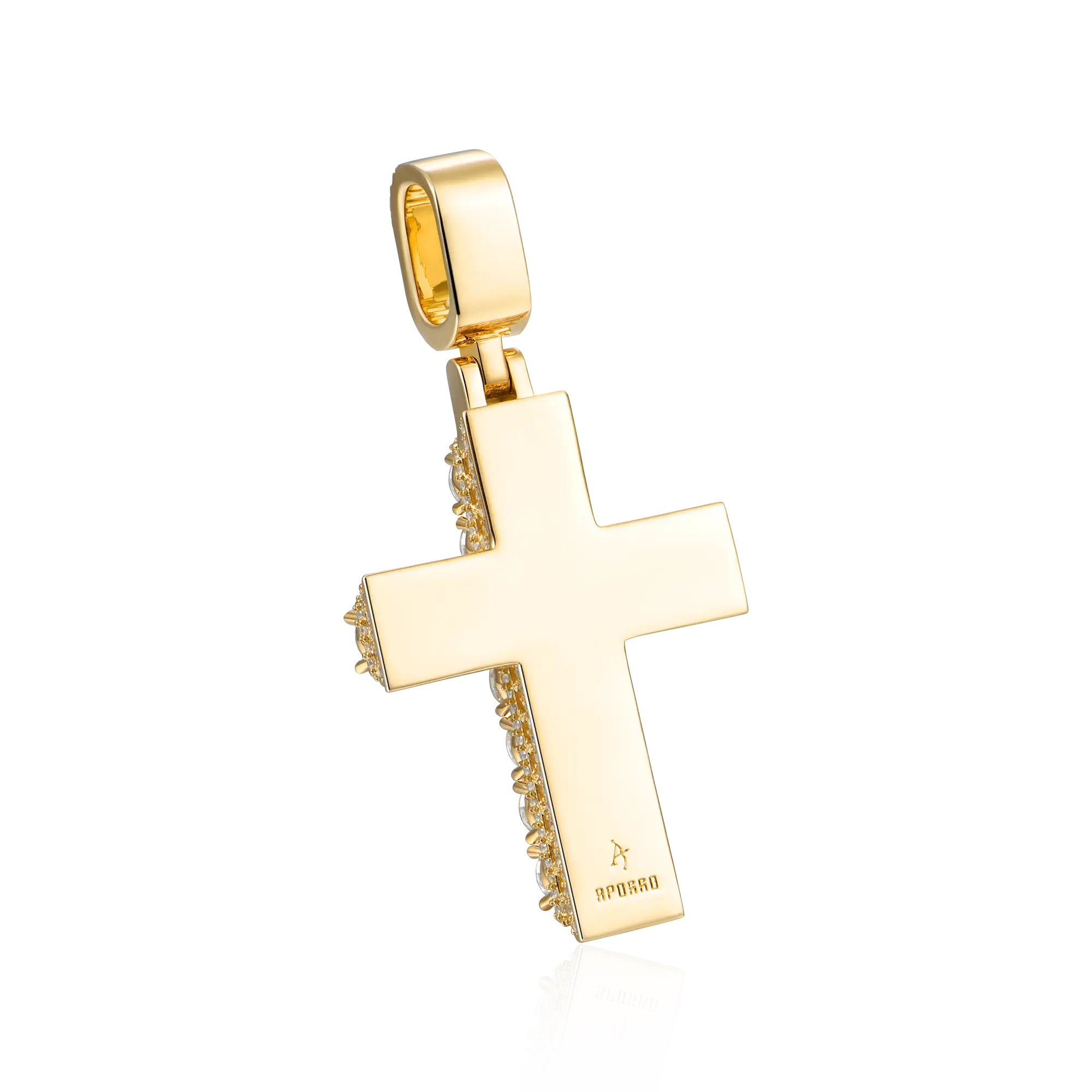 Brilliance Layered Cross Pendant - Image 13