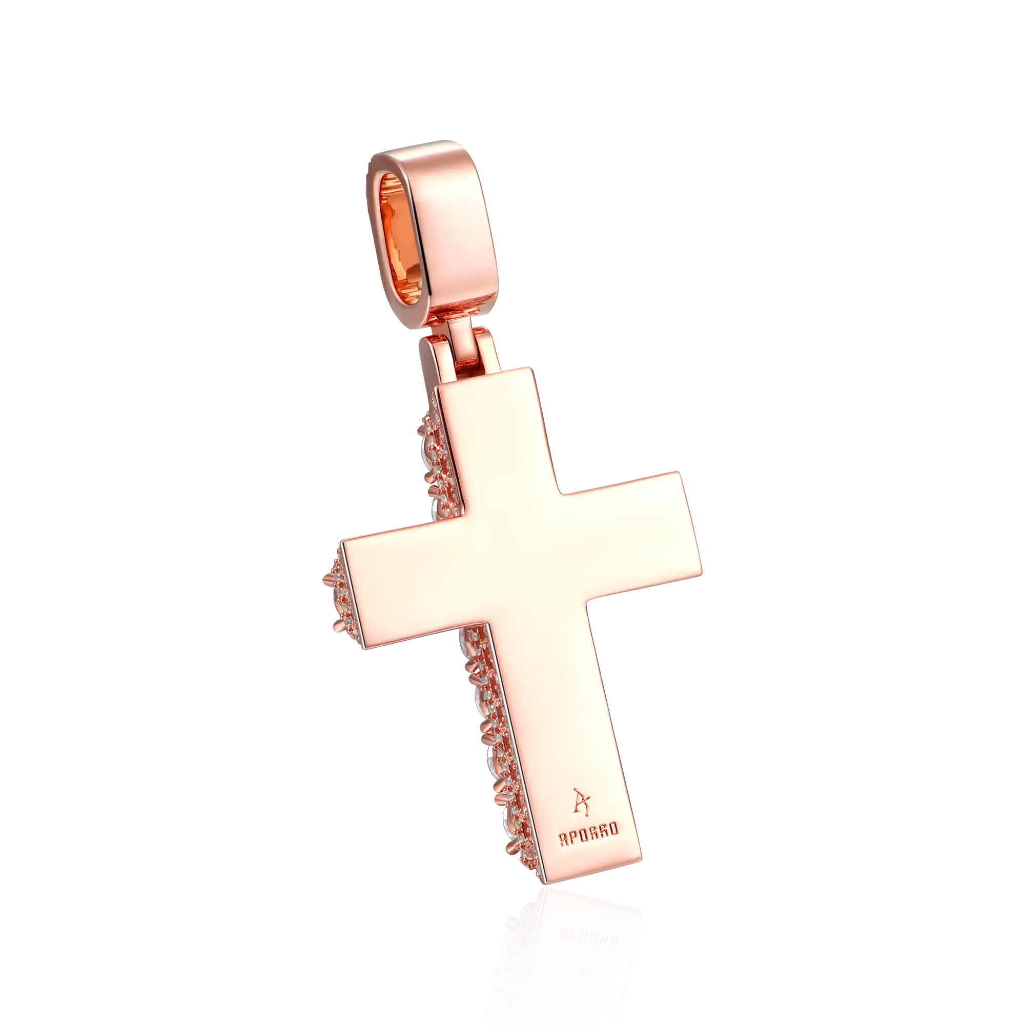 Brilliance Layered Cross Pendant - Image 5