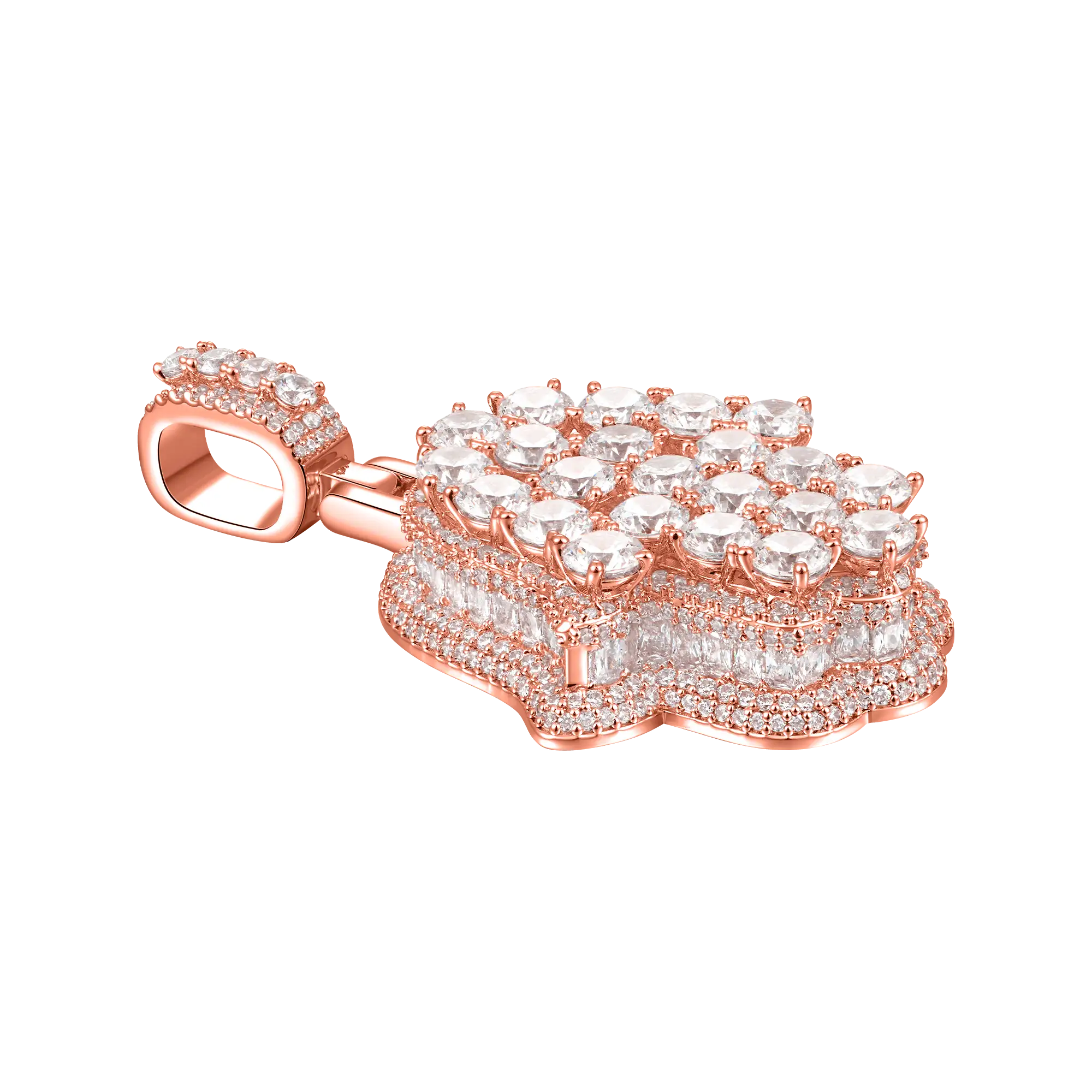 Brilliance Layered Hamsa Pendant - Image 11
