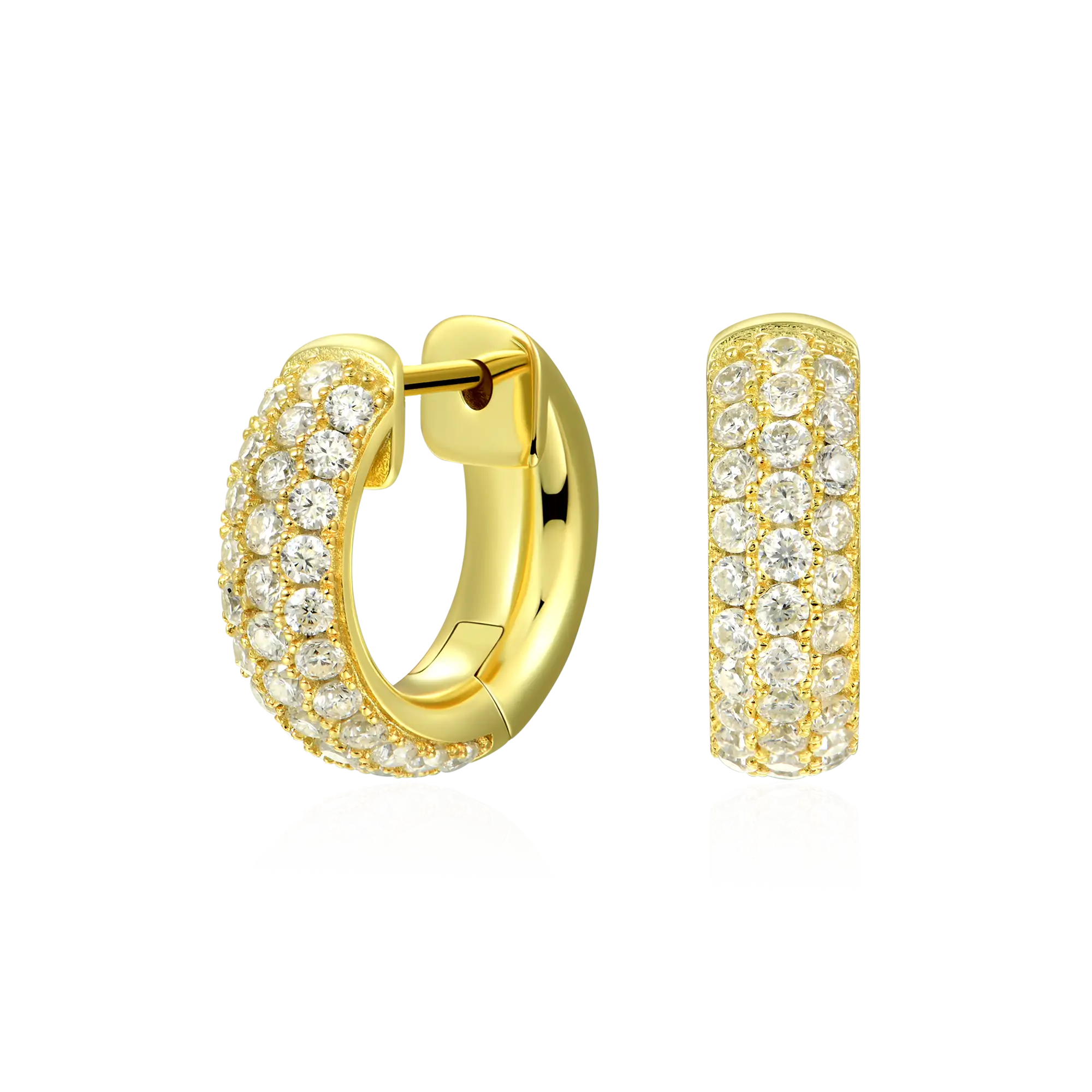 S925 Cluster Hoop Earring - Image 10