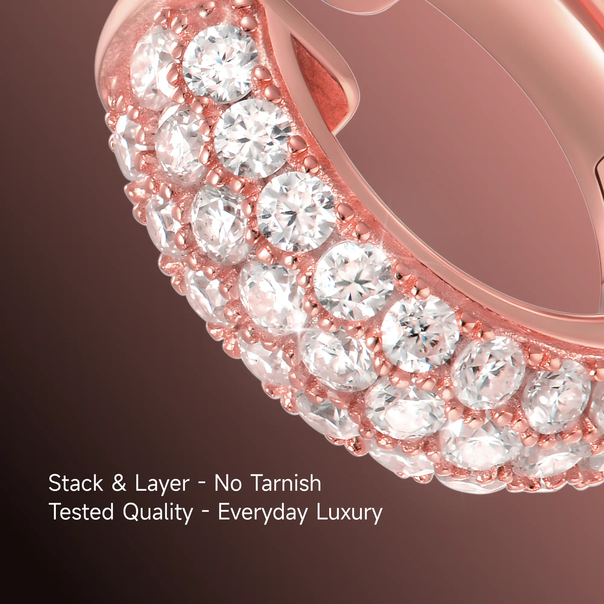 S925 Cluster Hoop Earring - Image 21