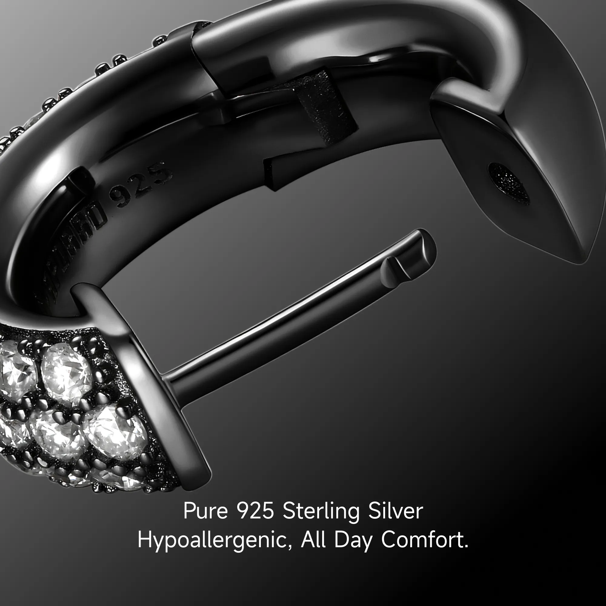 S925 Cluster Hoop Earring - Image 28