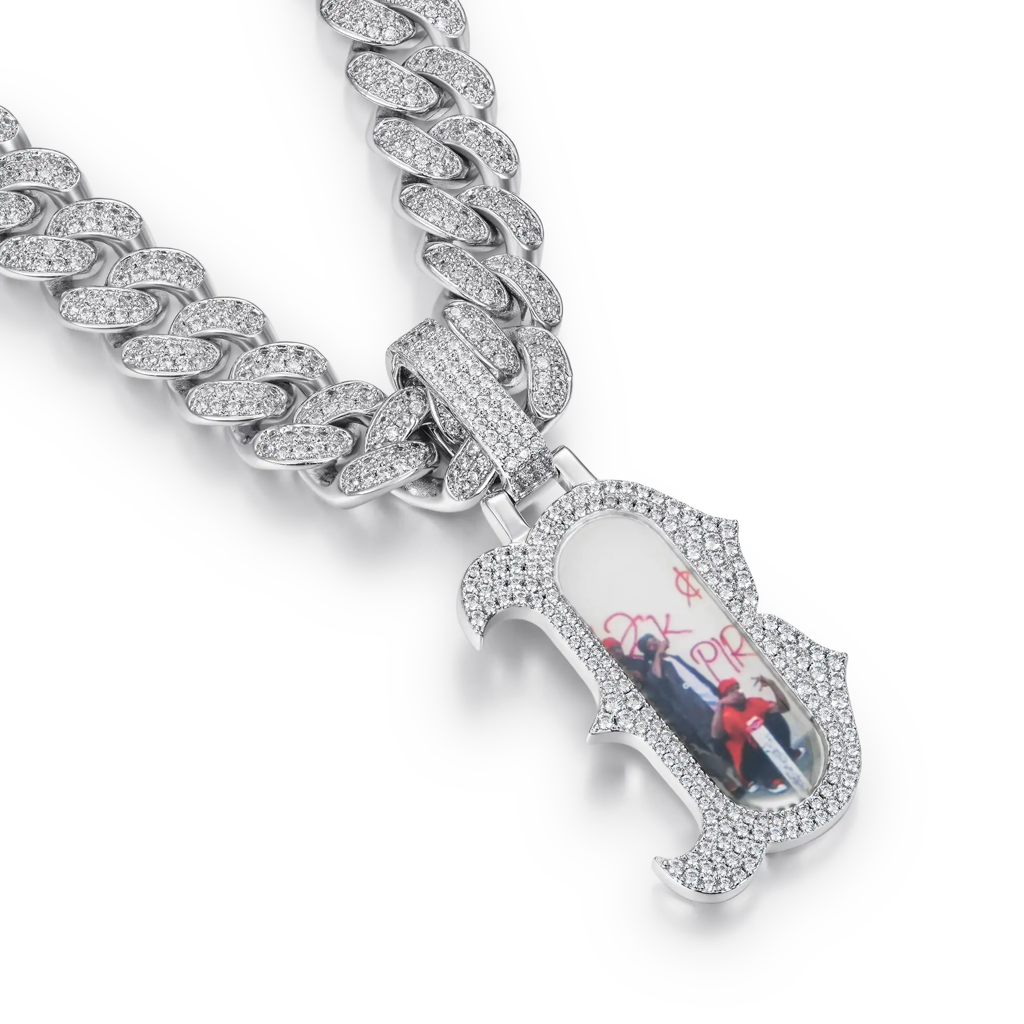 Custom Bosox Letter Photo Pendant - Image 11