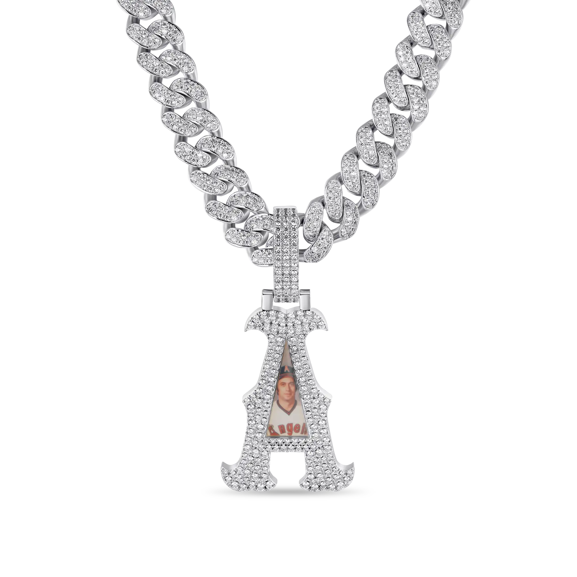 Custom Bosox Letter Photo Pendant - Image 4