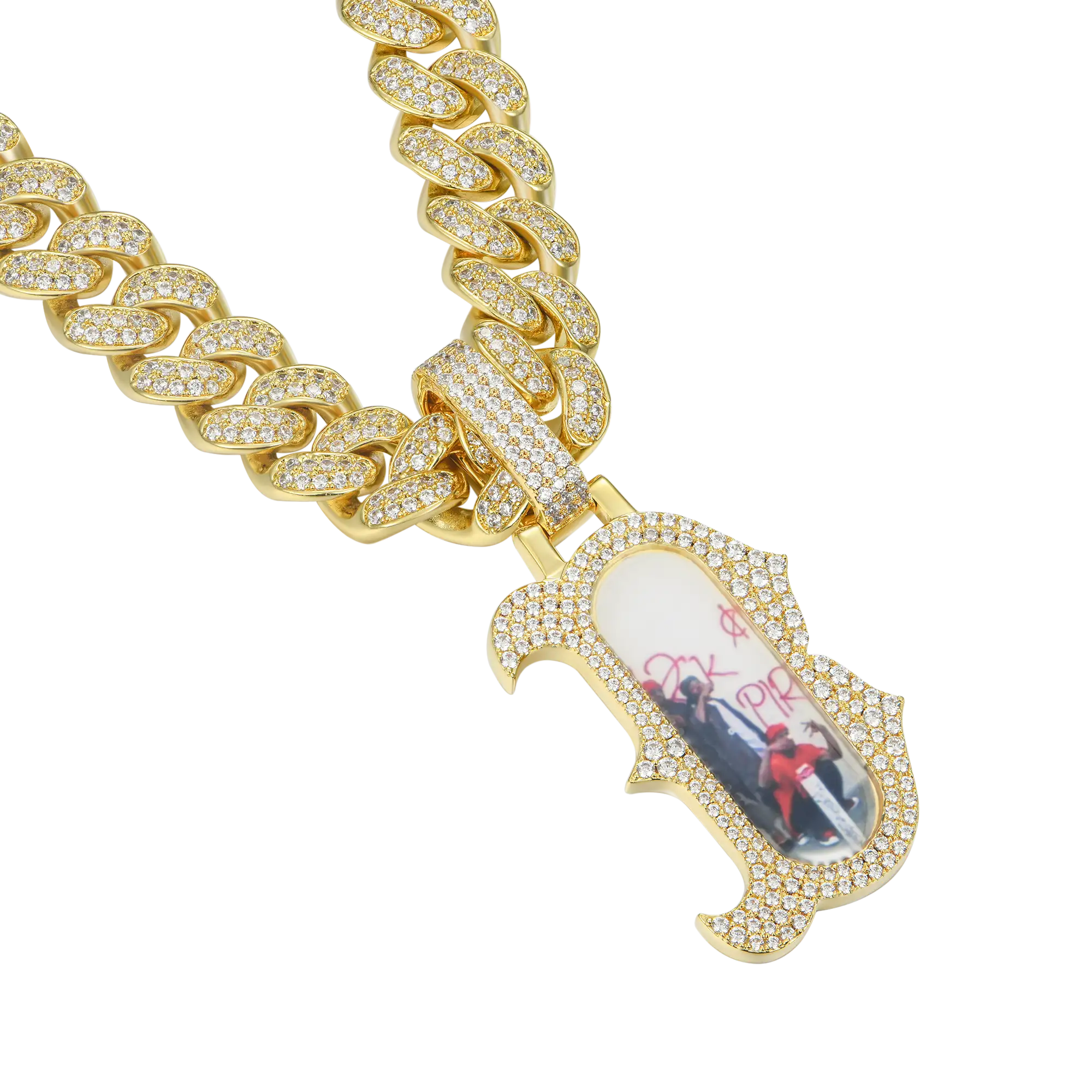 Custom Bosox Letter Photo Pendant - Image 8