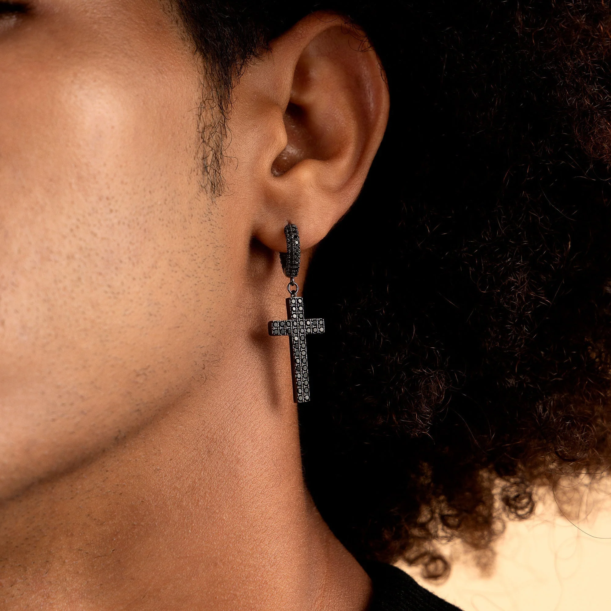 Cross Dangly Earring - Single - Image 14