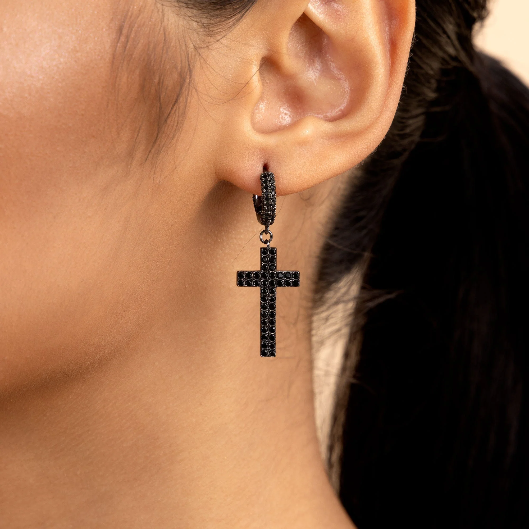 Cross Dangly Earring - Single - Image 15